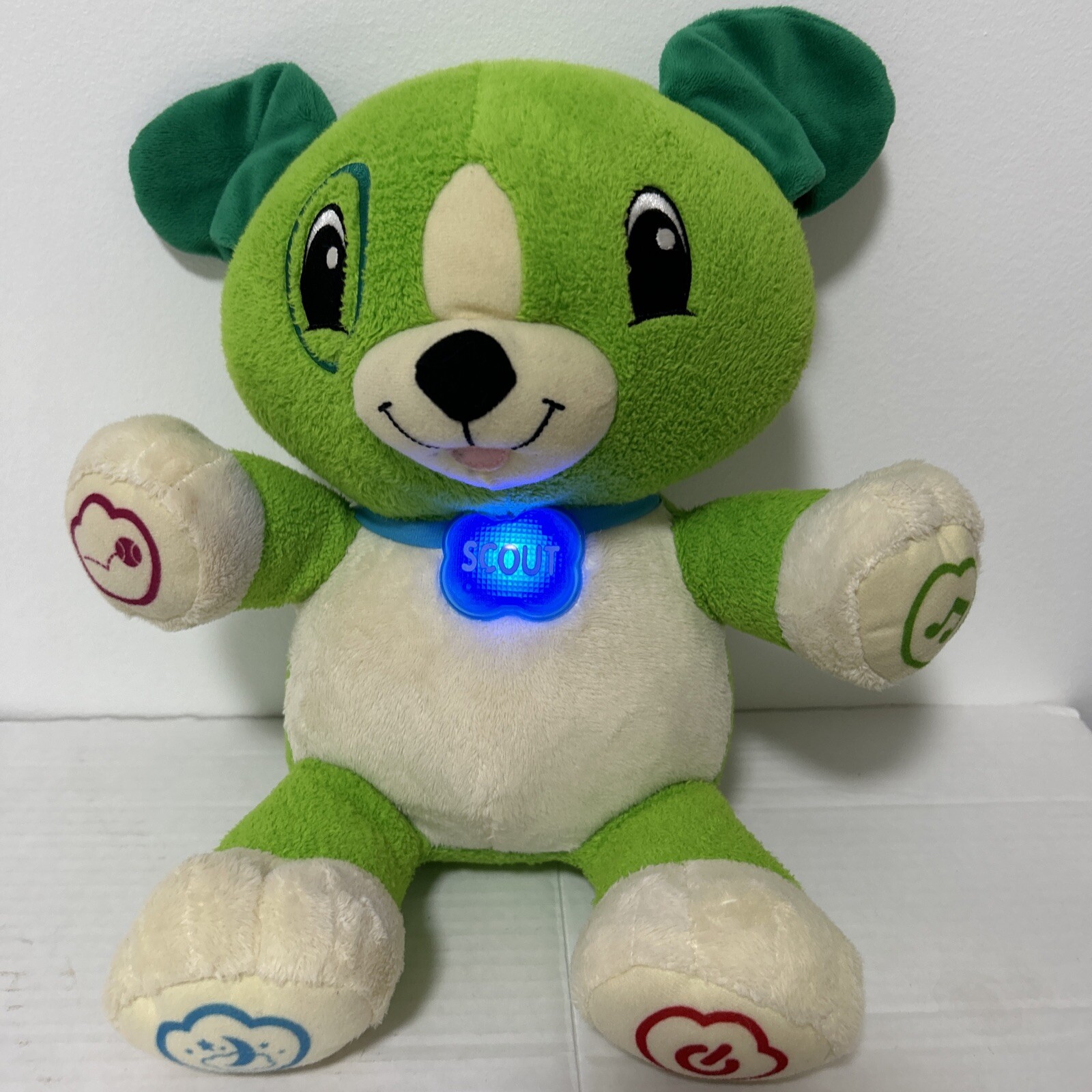 Leap Frog My Pal Scout 🐶 Talking Singing Learning Interactive Plush Dog *Works*