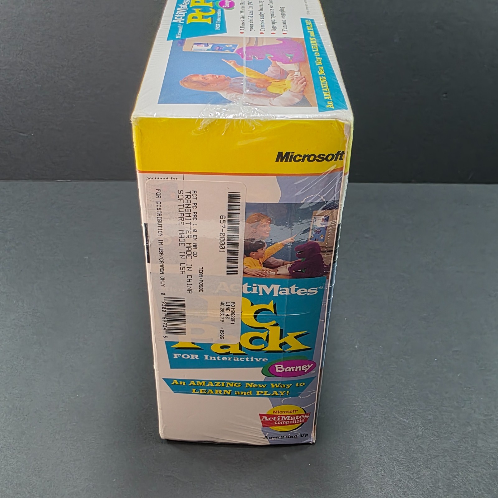 New – Sealed – Vintage 90’s Microsoft ActiMates PC Pack for Interactive Barney