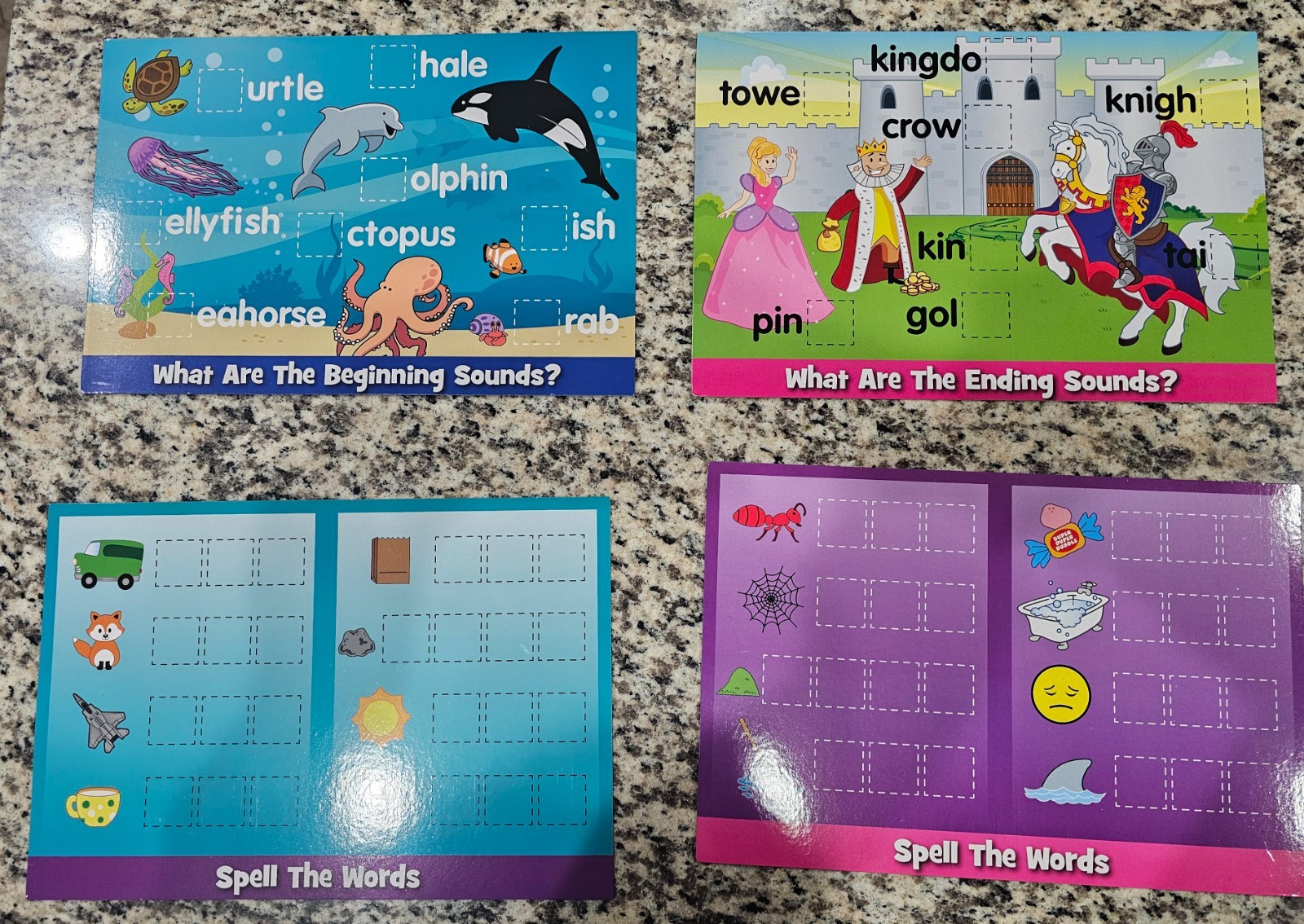 Oriental Trading Magnetic Phonics Word Building Activity Set
