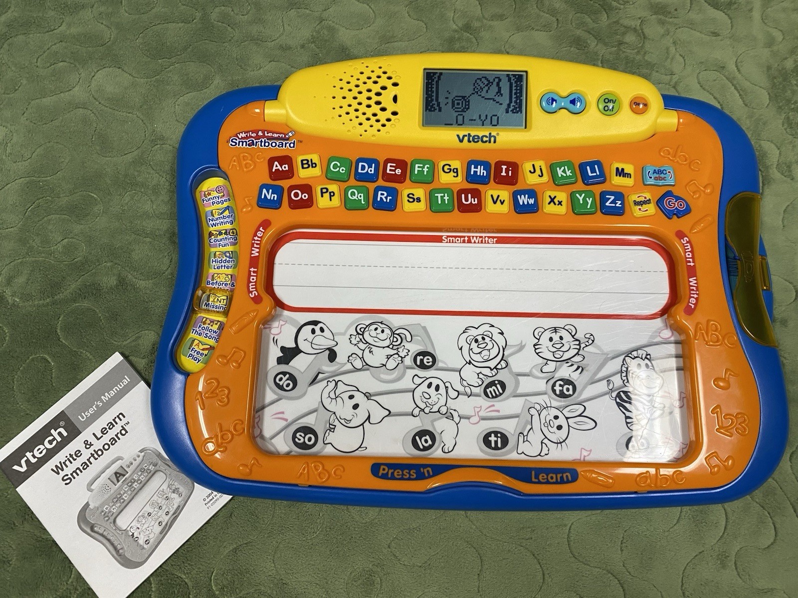 Rare 2004 VTech Write & Learn Smartboard Interactive Learning ABC 123 Toy VTG