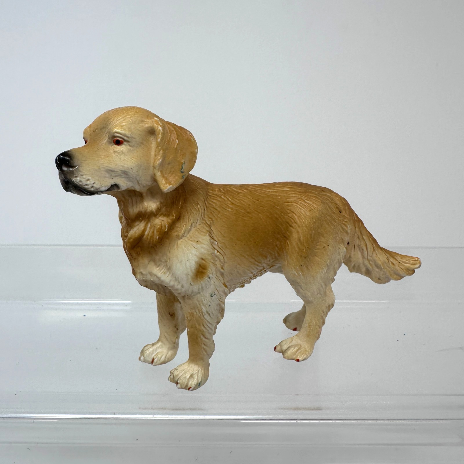 Schleich Golden Retriever Figure Brown Dog Pet Farm Barn Animal Figurine 4″ 2003