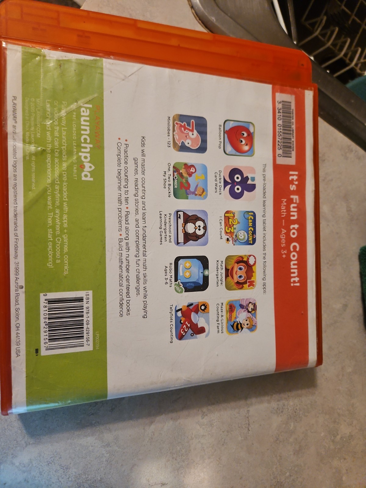 Playaway Launchpad STEAM Student Tablet Ages 3 + Learning Device