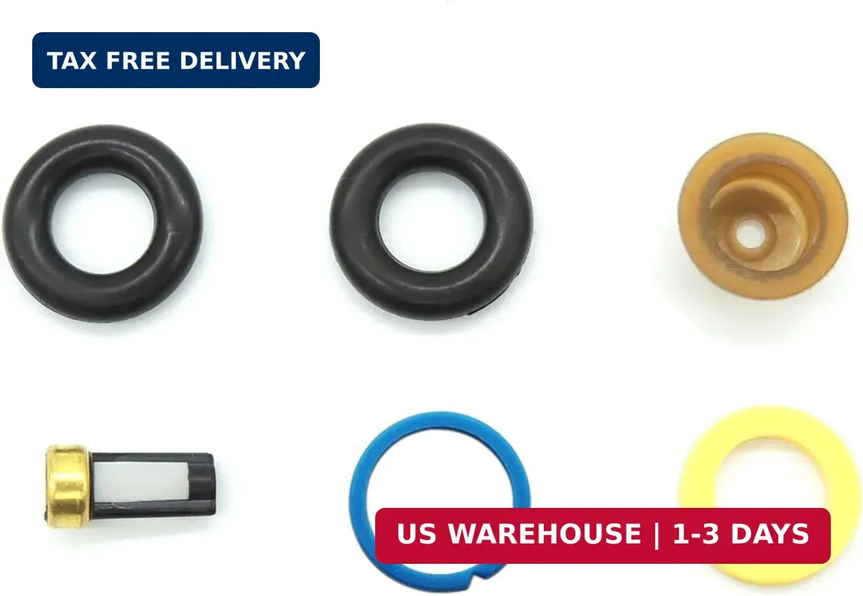HiSport Fuel Injector Seal Kits Compatible with Ford Mercury Lincoln Jeep V8 5.4