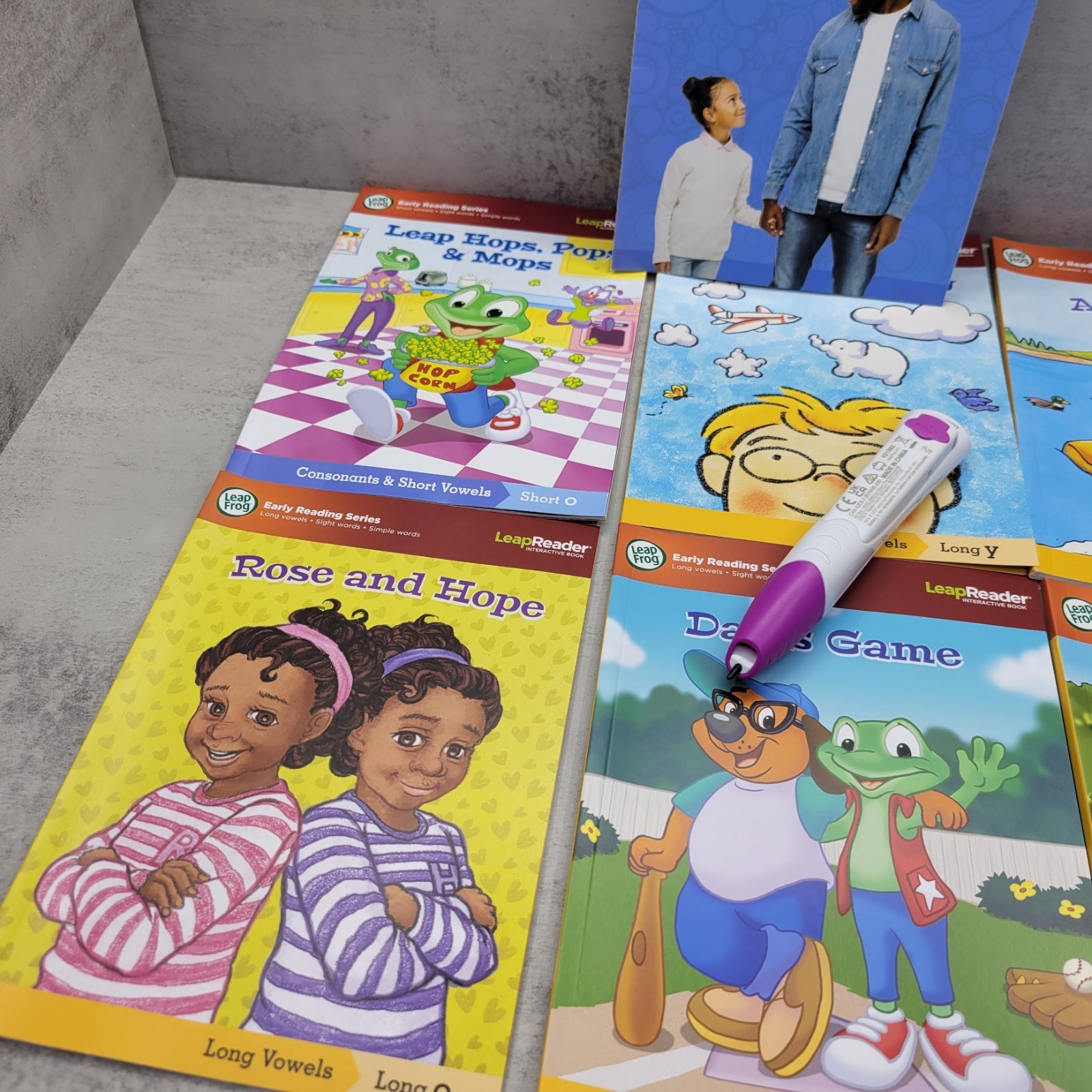 Learn-to-Read Mega Pack with 7 Books for LeapReader System – Pink™
