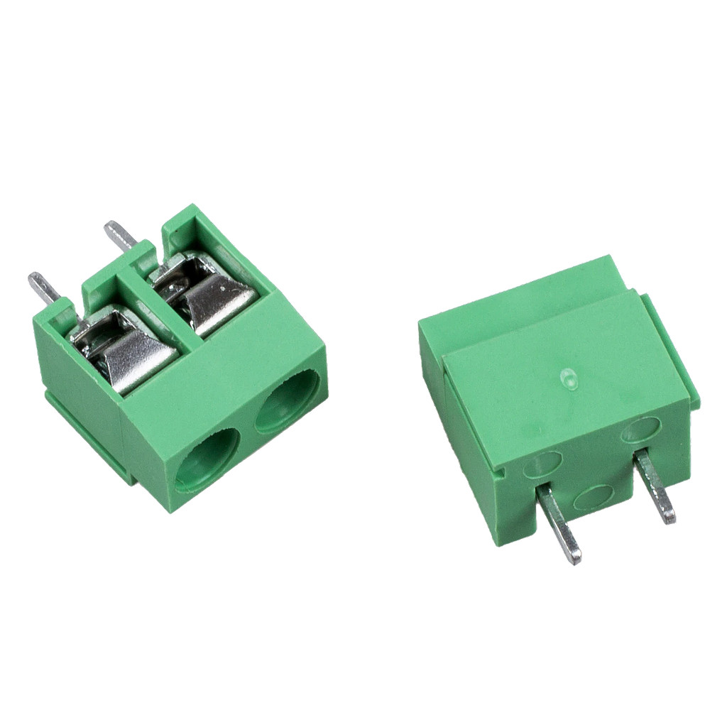 Screw Terminal Block 2.54mm Pitch (2-Pin)