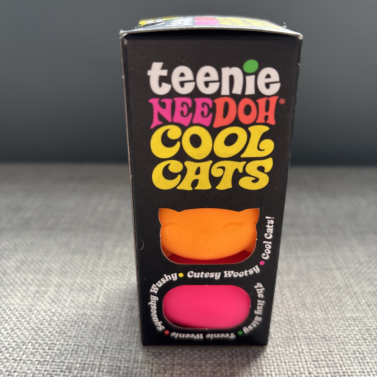 Teenie Needoh Cool Cats 3 Pack (Teal/Orange/Pink)