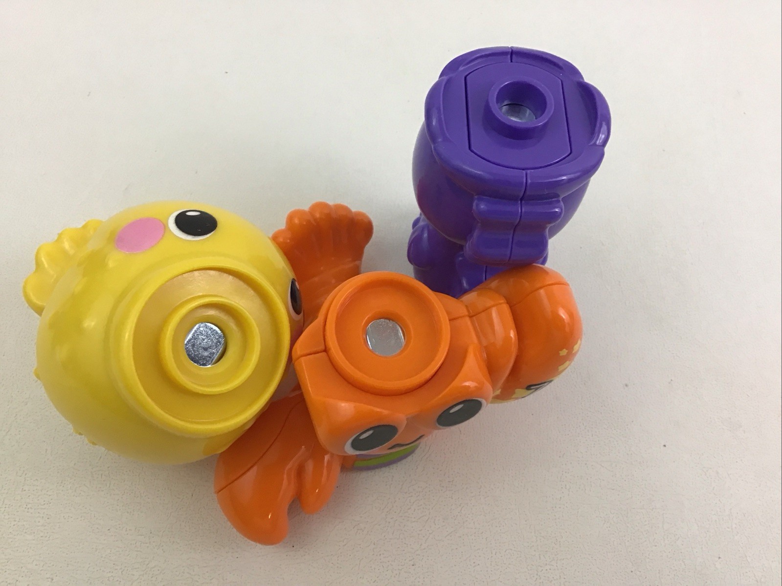 VTech Jiggle & Giggle Fishing Set Replacement Pieces Crab Octopus Seahorse Shark
