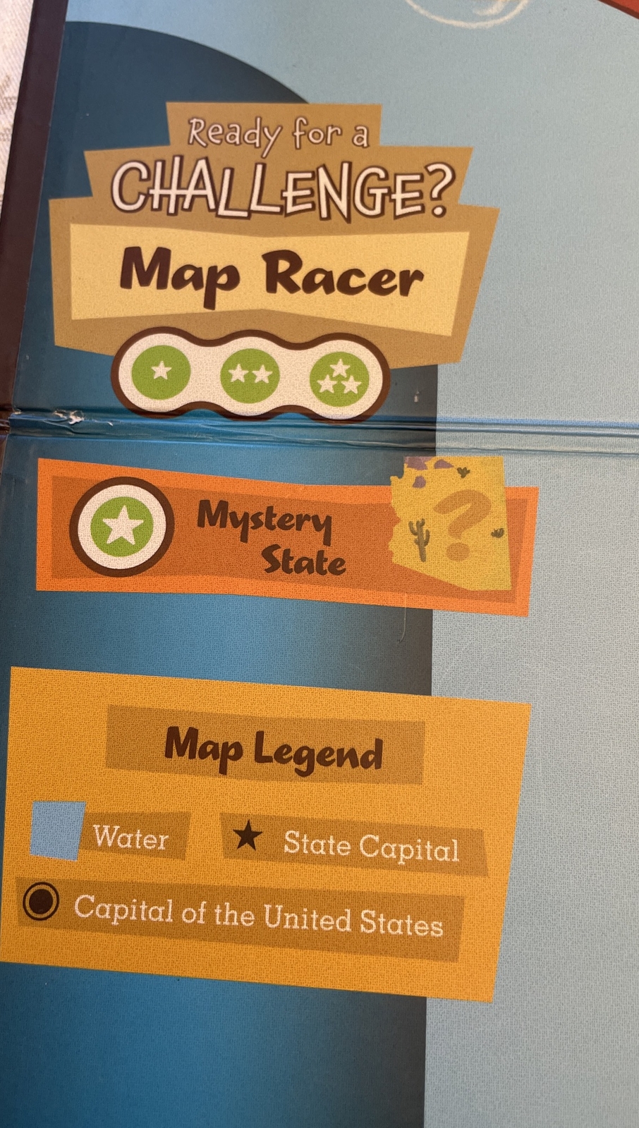 Leap Frog Tag Interactive United States map Double Sided ”MAP ONLY”