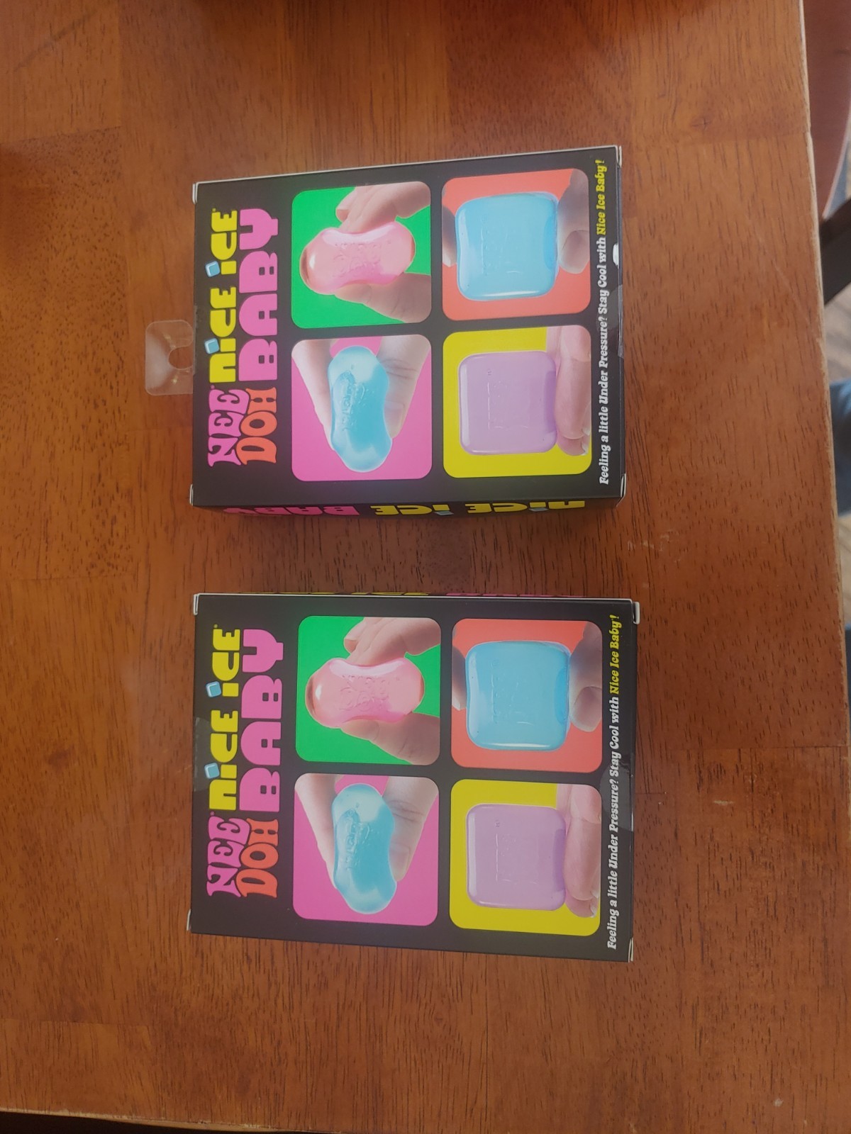 2 NeeDoh Nice Ice Baby 4 Pack of Nice Cubes Sensory Stress Toy By Schylling New