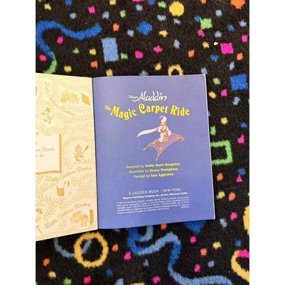 Aladdin Magic Carpet Ride book