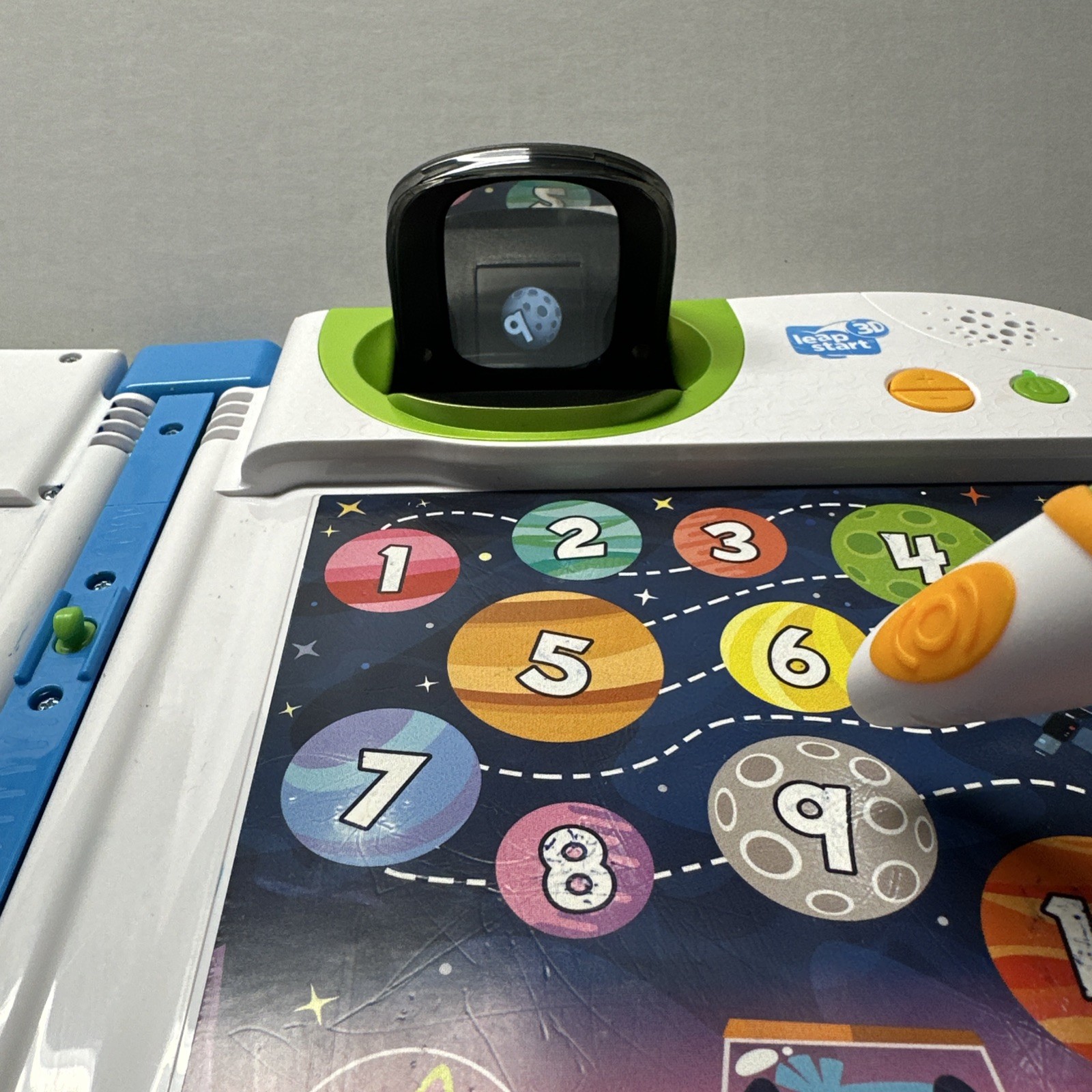 LeapFrog Leap Start 3D Green Interactive Learning System ONLY tested & Working