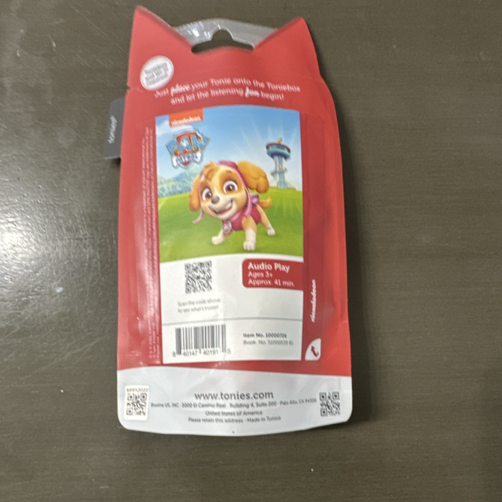 tonies PAW Patrol Skye Audio Play Figure for Toniebox Ages 3+ 3-4 Years