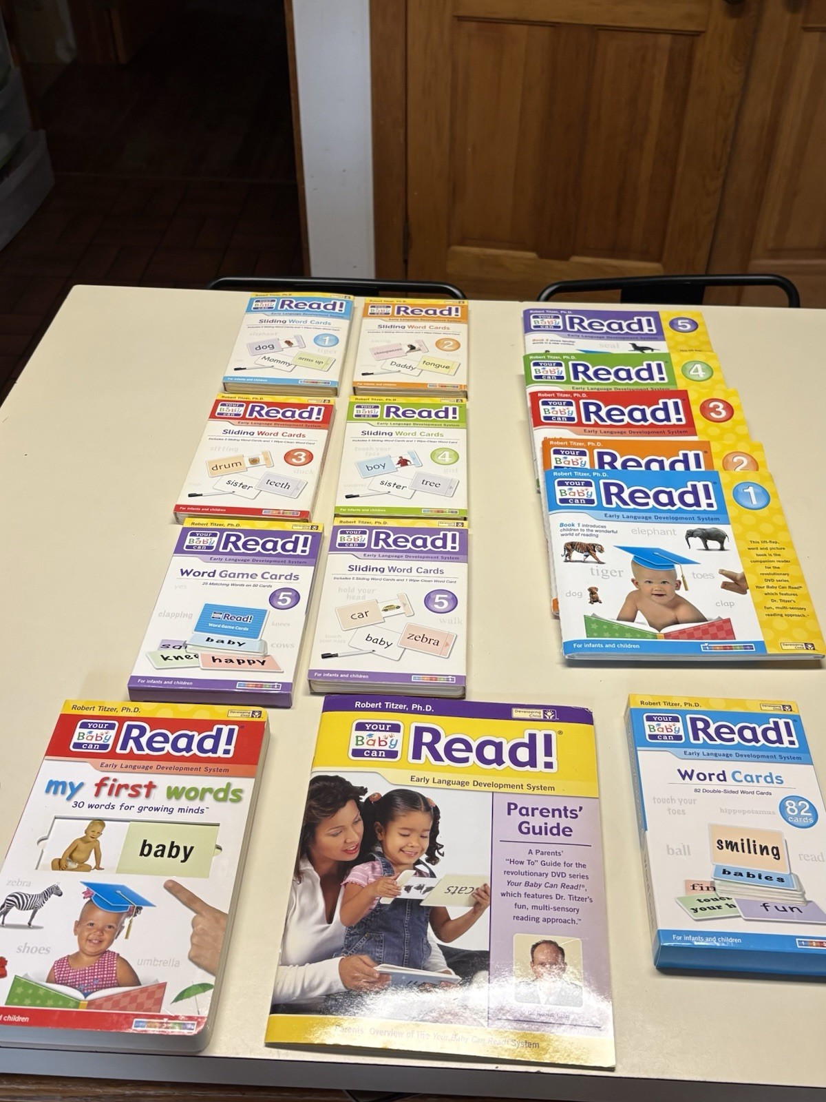 Your Baby Can Read Early Language Development System Infants-Children Books/DVD