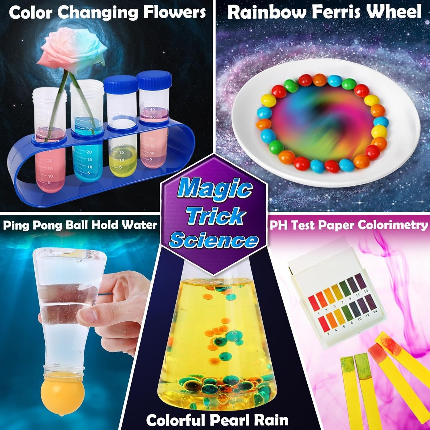 150 Experiments Science Kits for Kids, S.T.E.M Educational Project Toys for B…