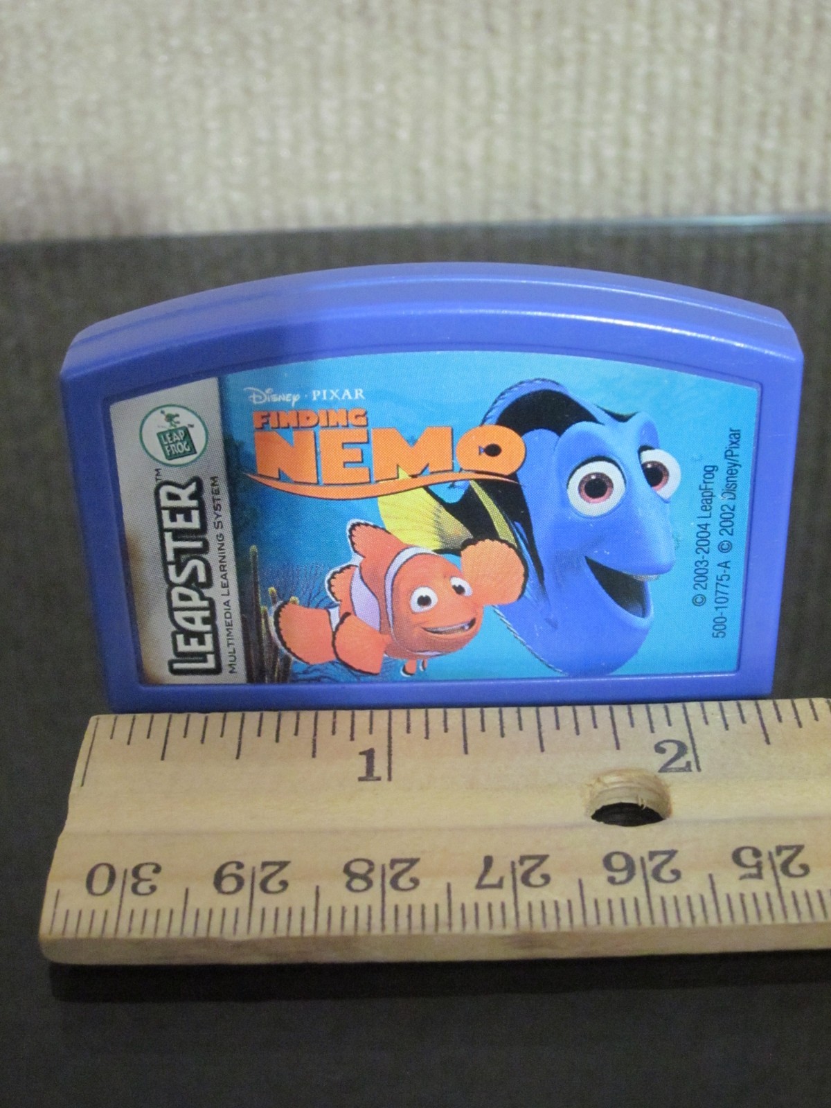 Leapster LeapFrog Finding Nemo Disney Pixar Learning Game Cartridge