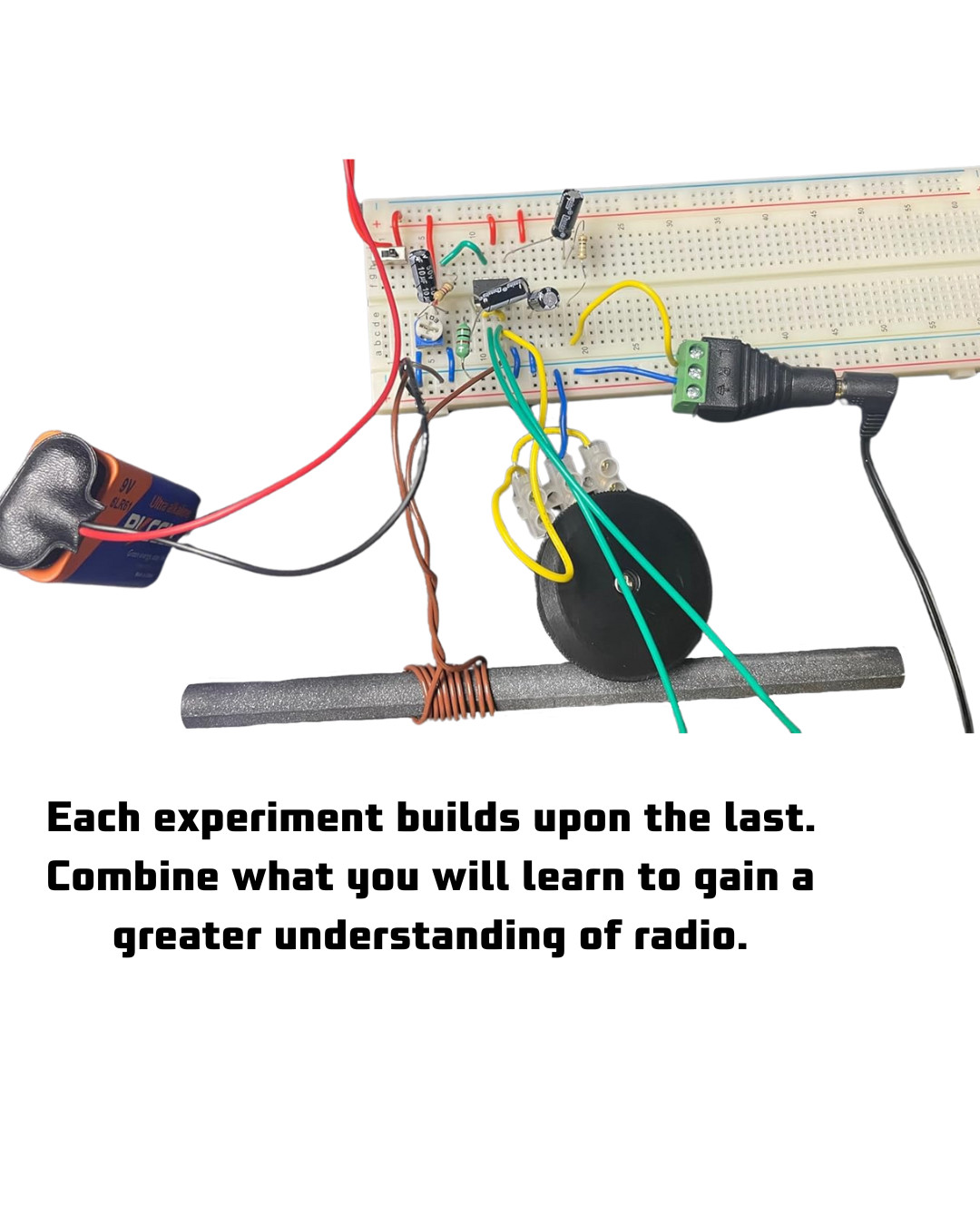 Make: Radio Component Kit – Complete Electronics Component Pack Book Science Lab