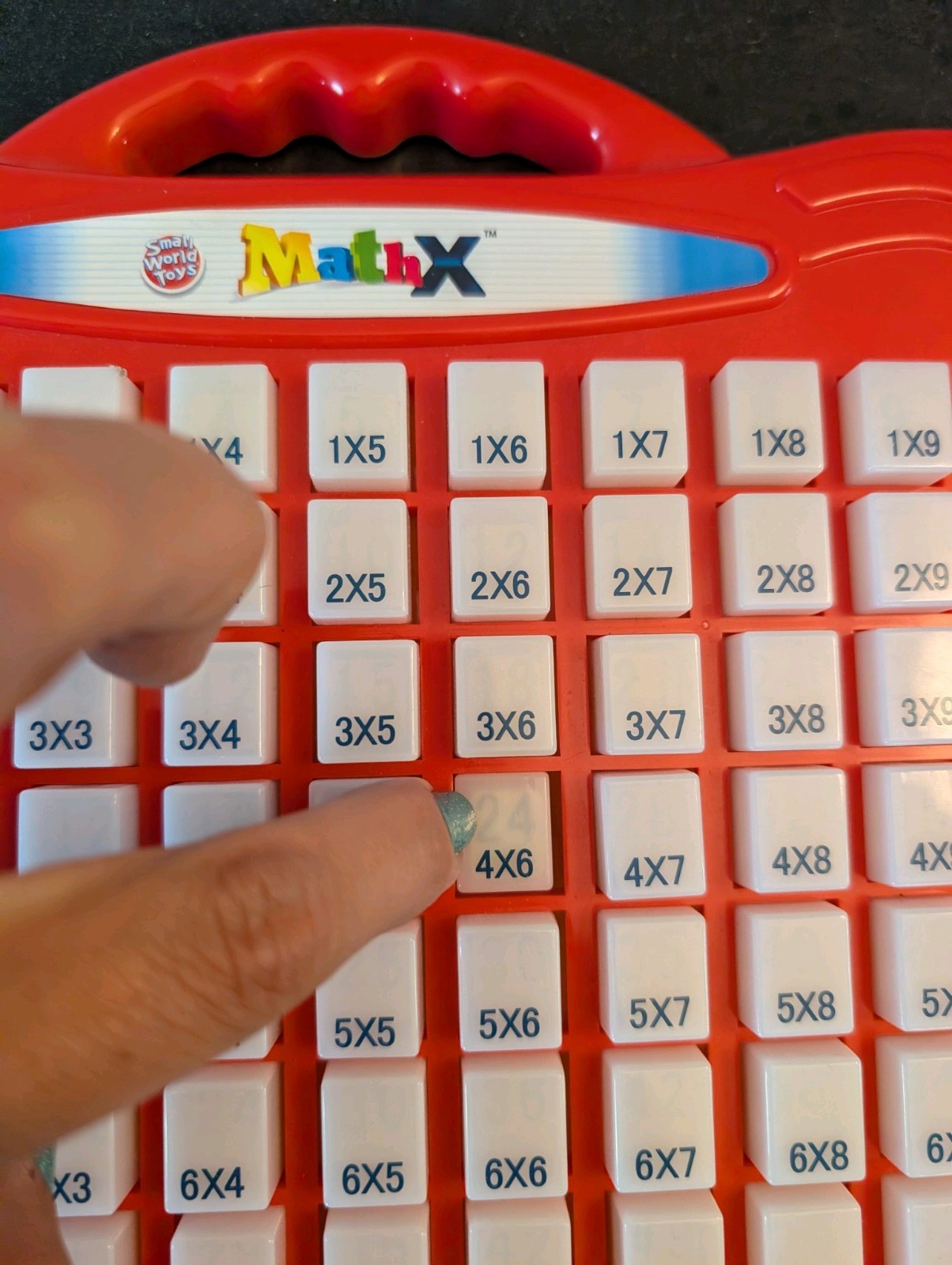 Small World Toys ~ Math Multiplication ~ Touch N’ Learn Toy – Math X EUC!!