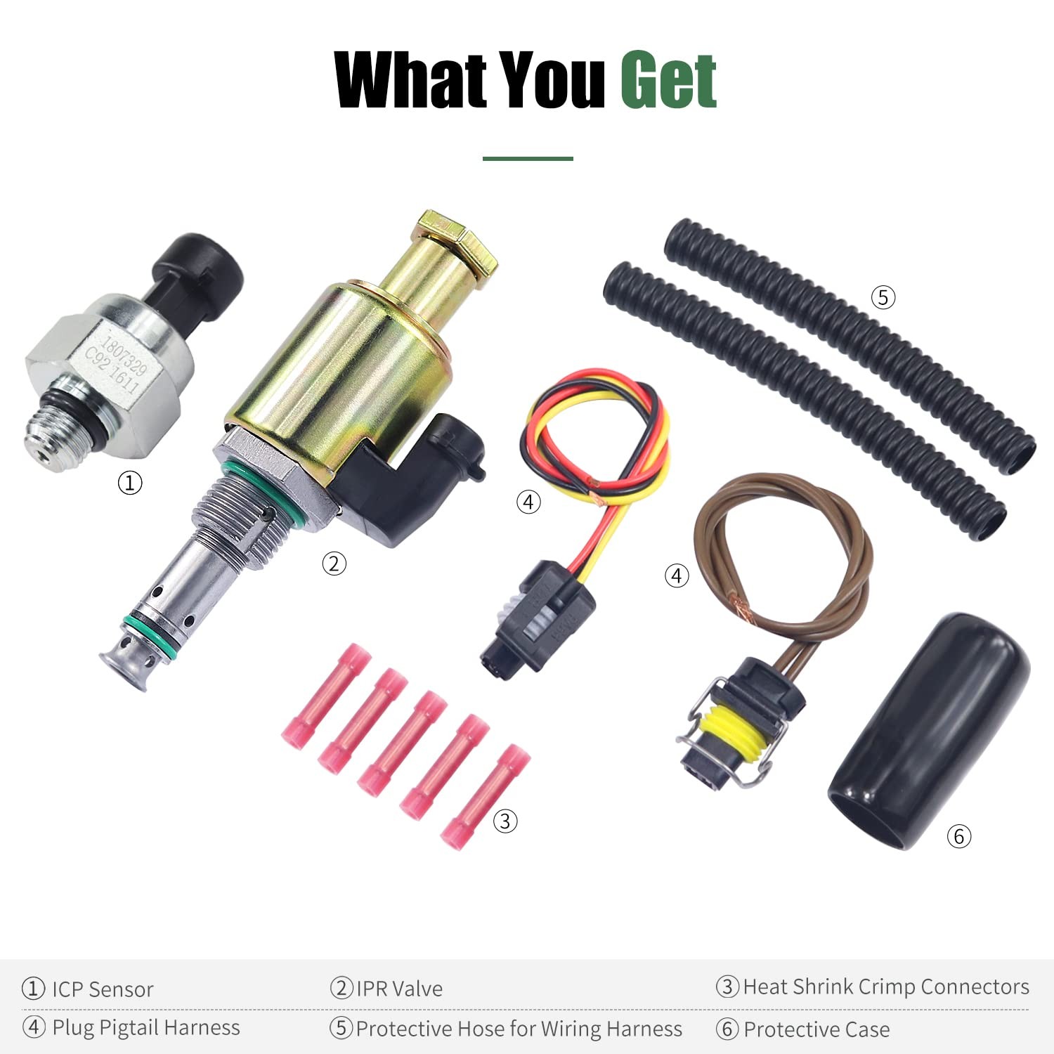 7.3 IPR Valve Injector Pressure Regulator & ICP Sensor Powerstroke with…