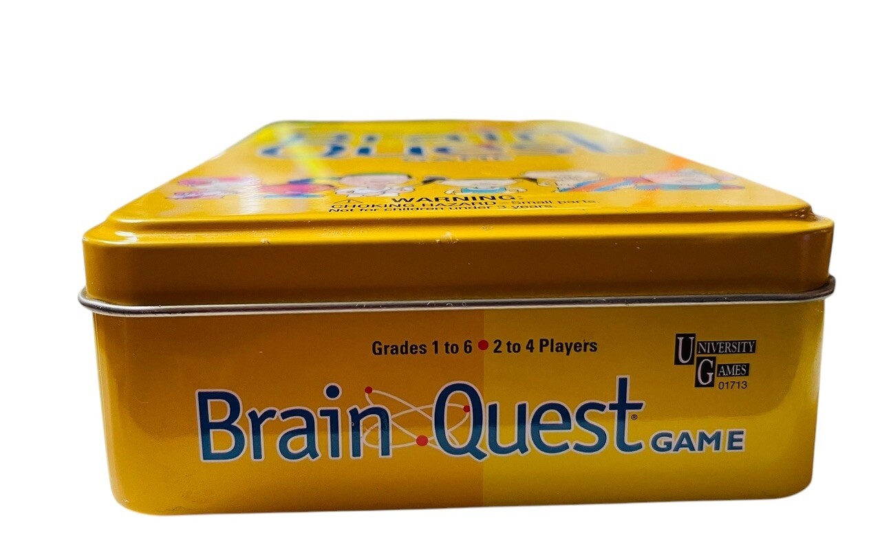 BRAIN QUEST GAME UNIVERSITY GAMES (AGES 6-12) & NEW SET SMART CARDS (AGES 9-10)