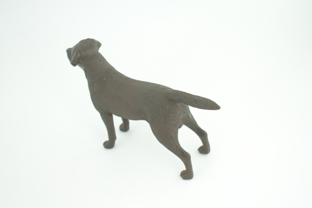 Labrador Dog Toy, Chocolate, Brown, Realistic Hand Painted 6 Inches CH935 BB206