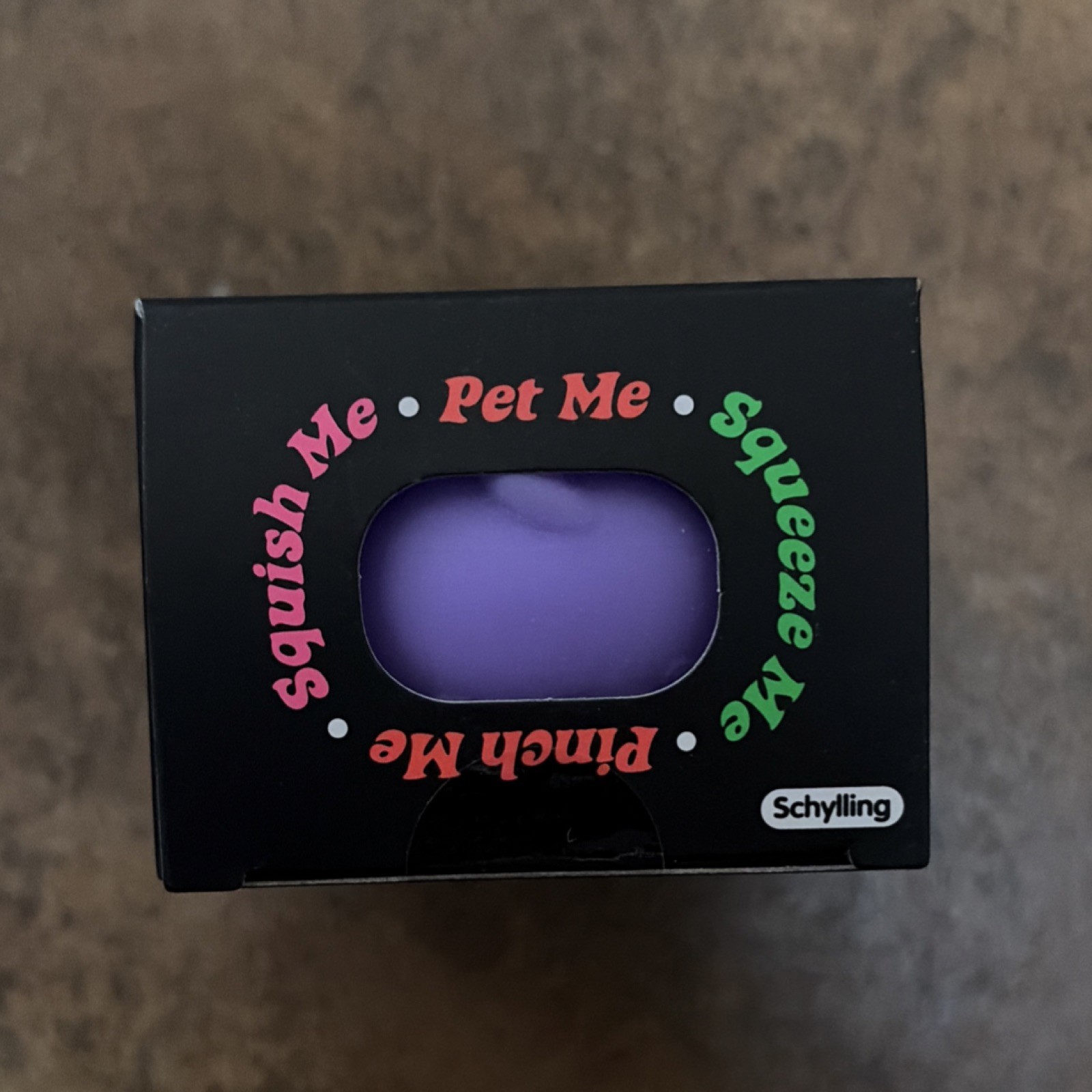NeeDoh Funky Pup Purple Tactile Squeeze Toy 3+