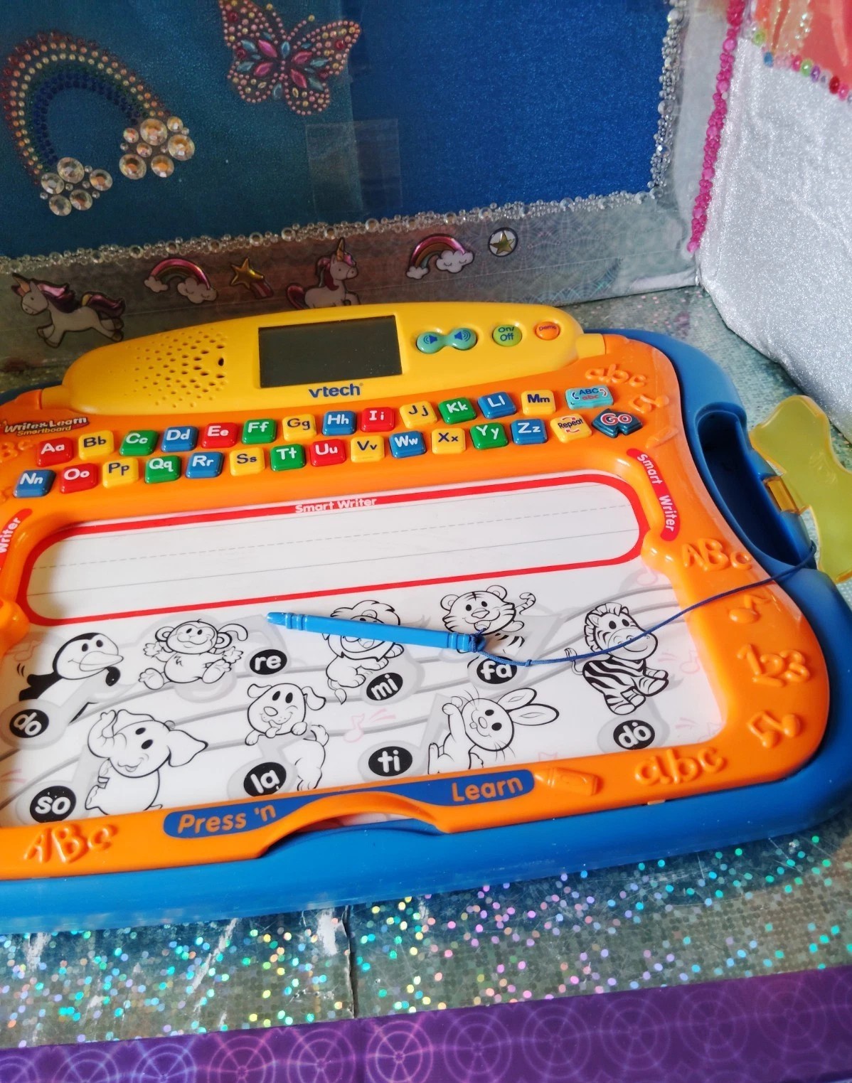 🦄Vtech / Kids Talking Write & Learn Press ‘n Learn 16″L X12″W Smartboard!