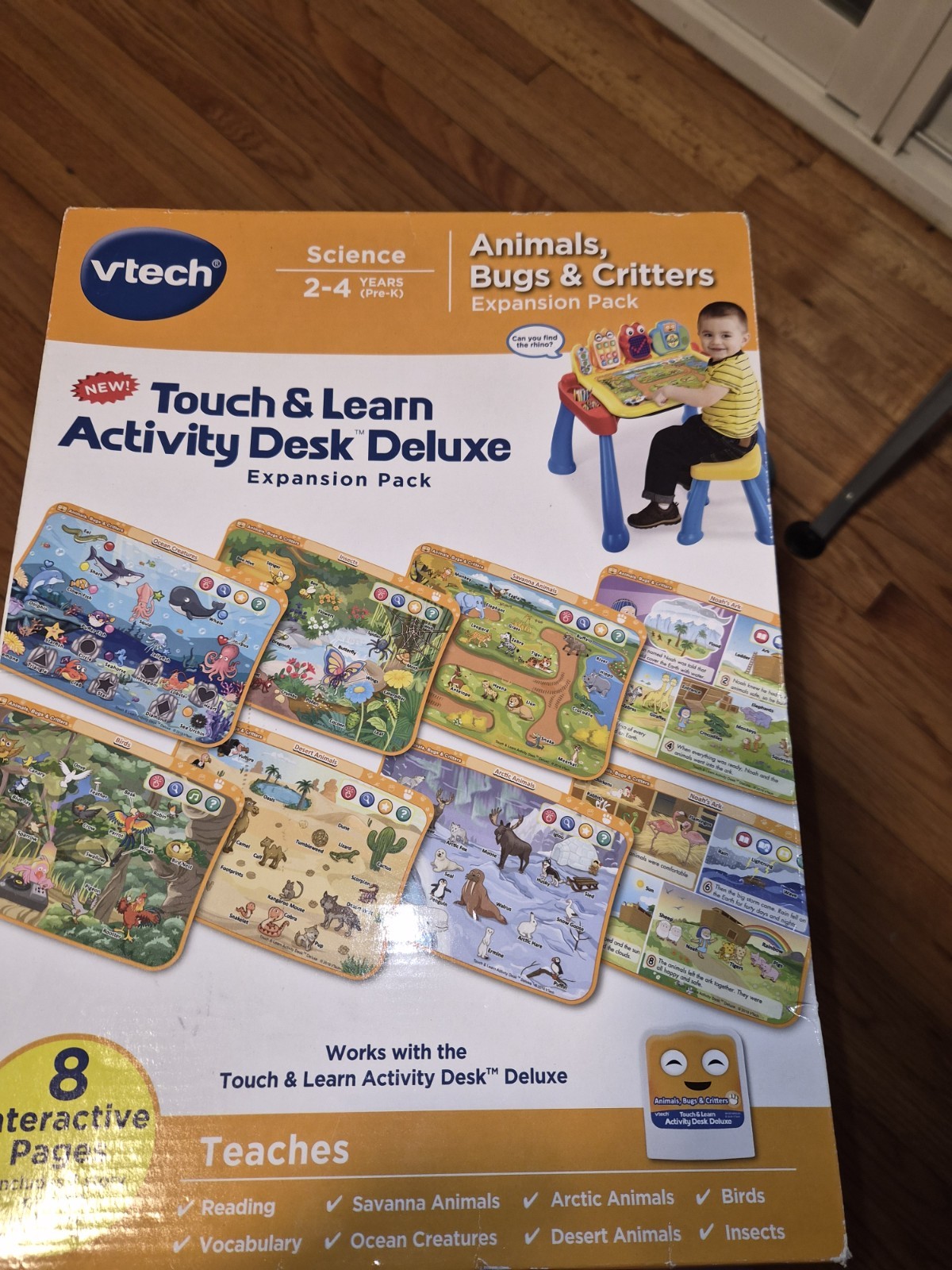 VTech Touch and Learn Activity Desk Deluxe Expansion Get Ready for Preschool