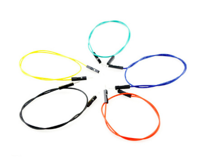 [ SparkFun PRT-09388 ] Jumper Wires Premium 12″ M/M Pack of 100