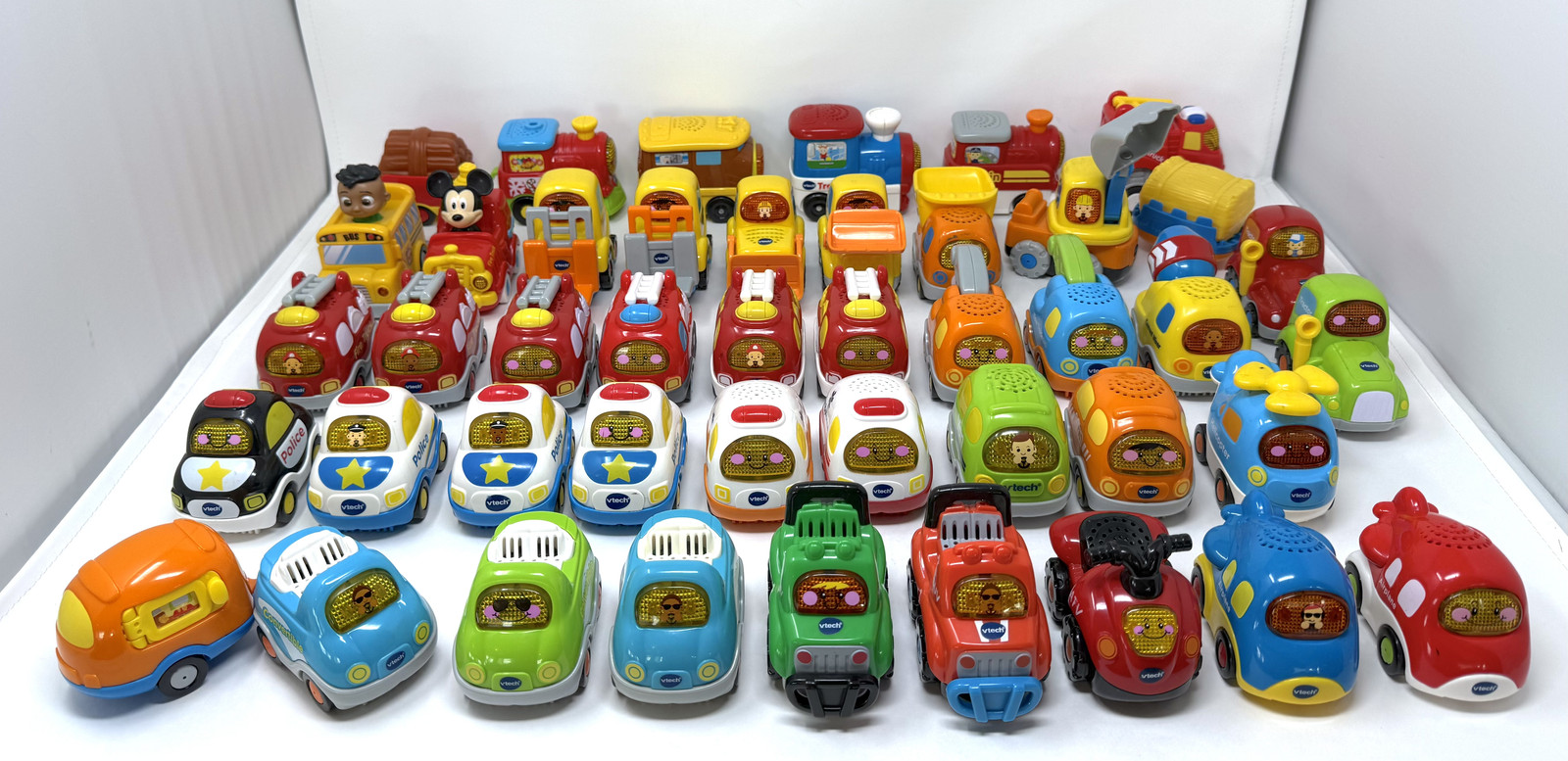 U CHOOSE ONE – vtech GO GO SMART Vehicles Train Car Work Trucks Job Construction