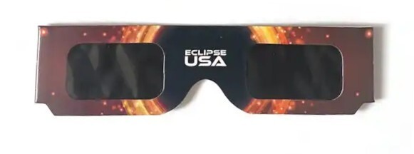 5 Pair Solar Eclipse Glasses ISO Certified Safe Plastic Packaging USA Free Ship