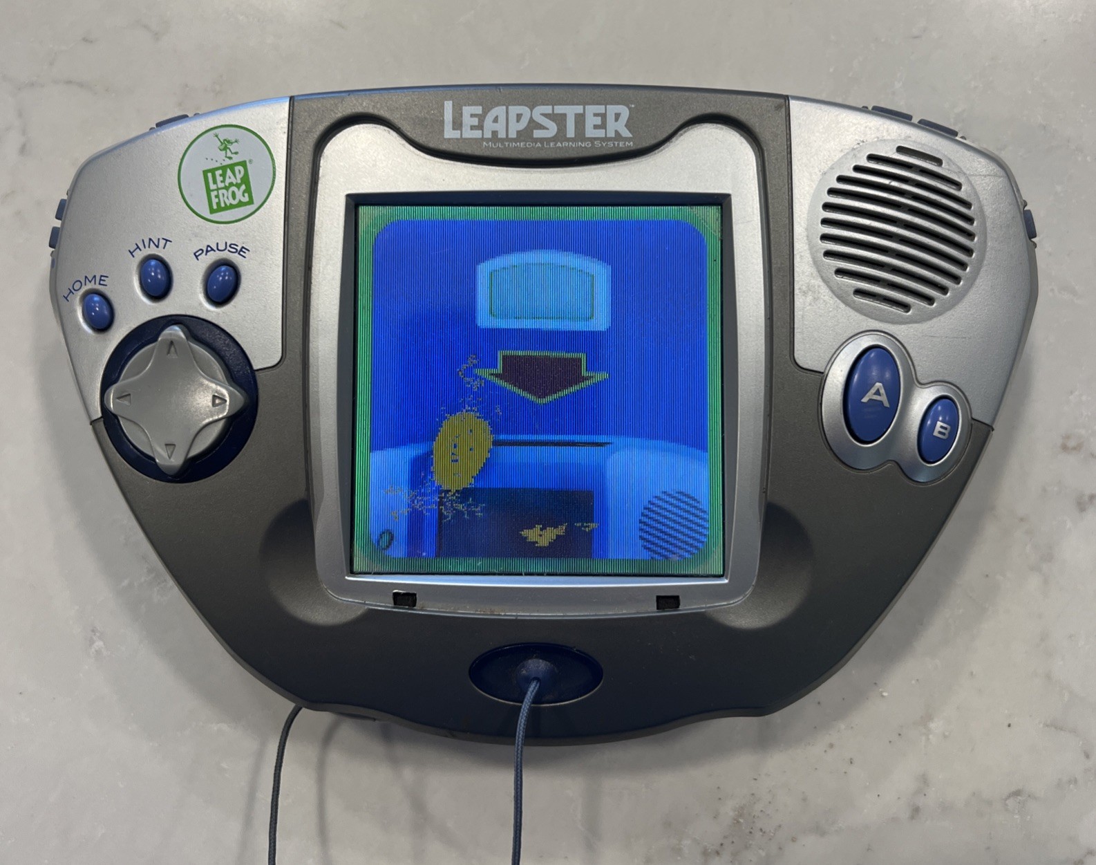 Leapfrog Leapster | Powers On With Spot On Screen – Battery Pack Dead