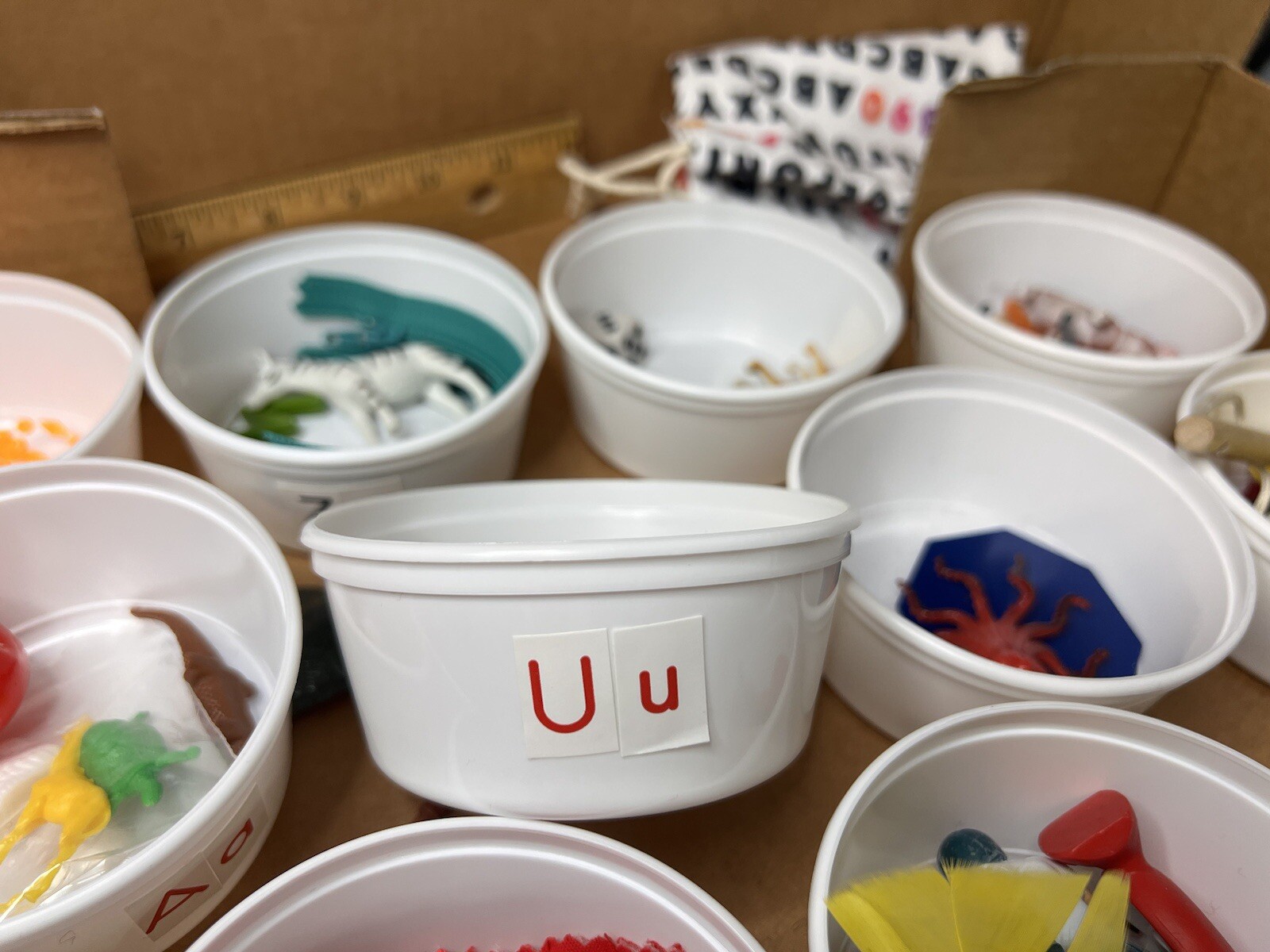 Primary Concepts Hands On Alphabet Set Lot Homeschooling Cards 78 Objects Box