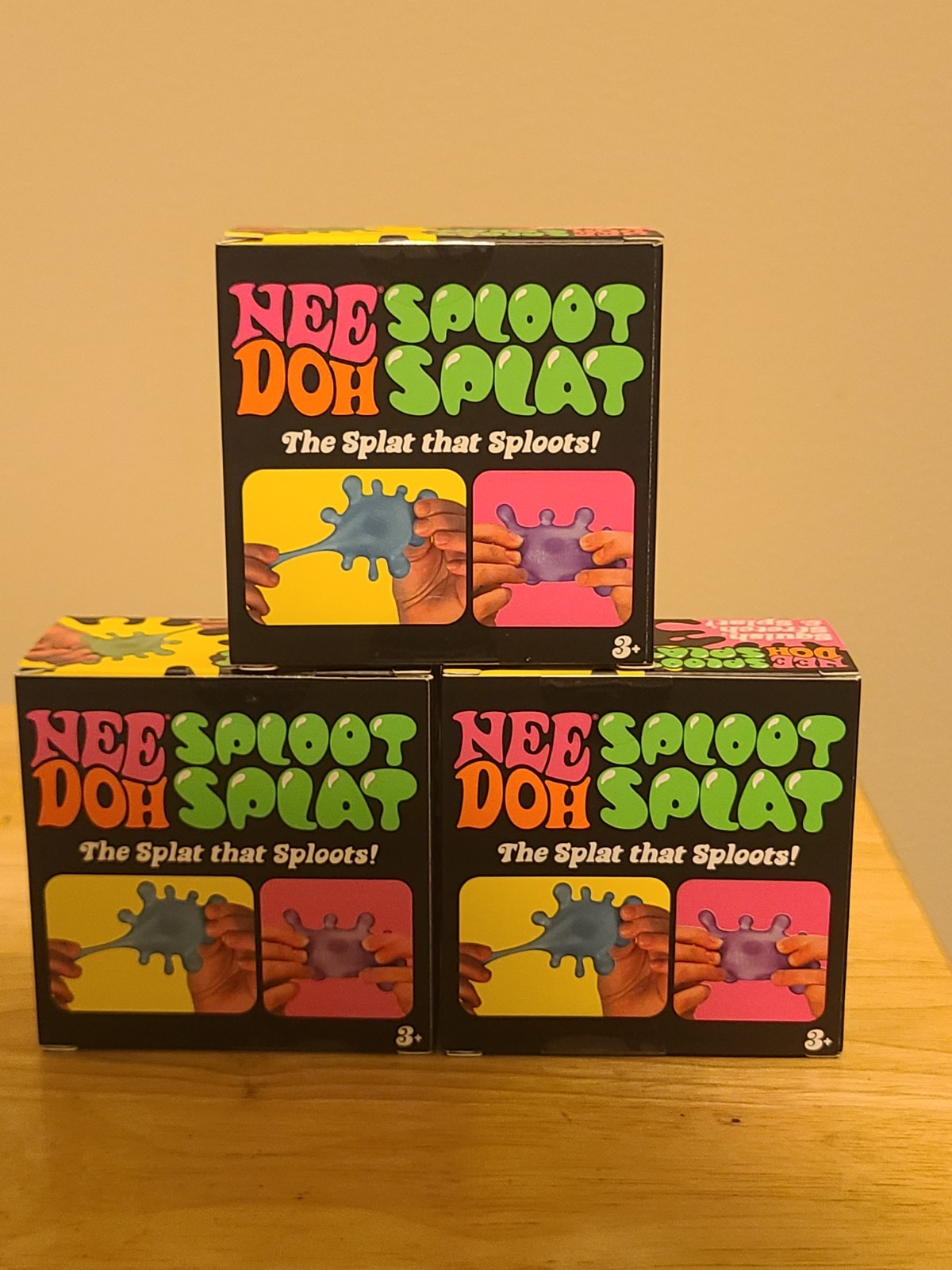 🫟Schylling | Nee Doh | Sploot Splat | All 3 Colors | Lot of 3