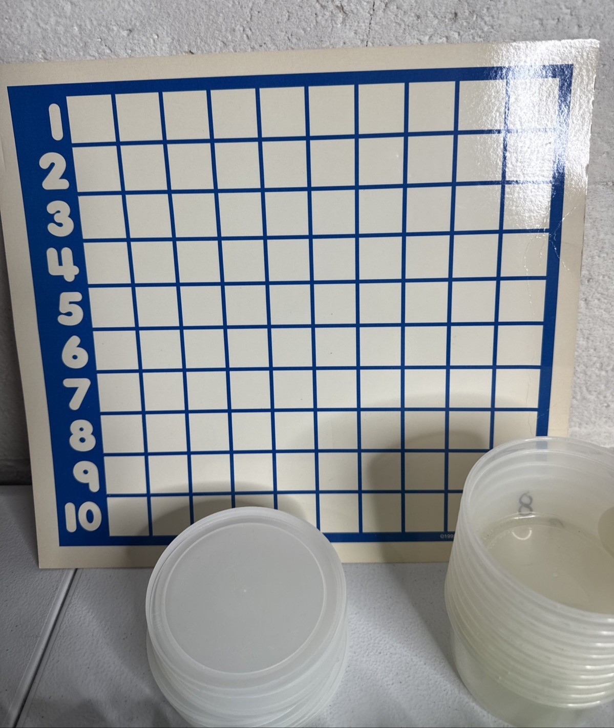 Vintage 1995 LAKESHORE LA828 Early Math Teaching Tubs – INCOMPLETE READ!
