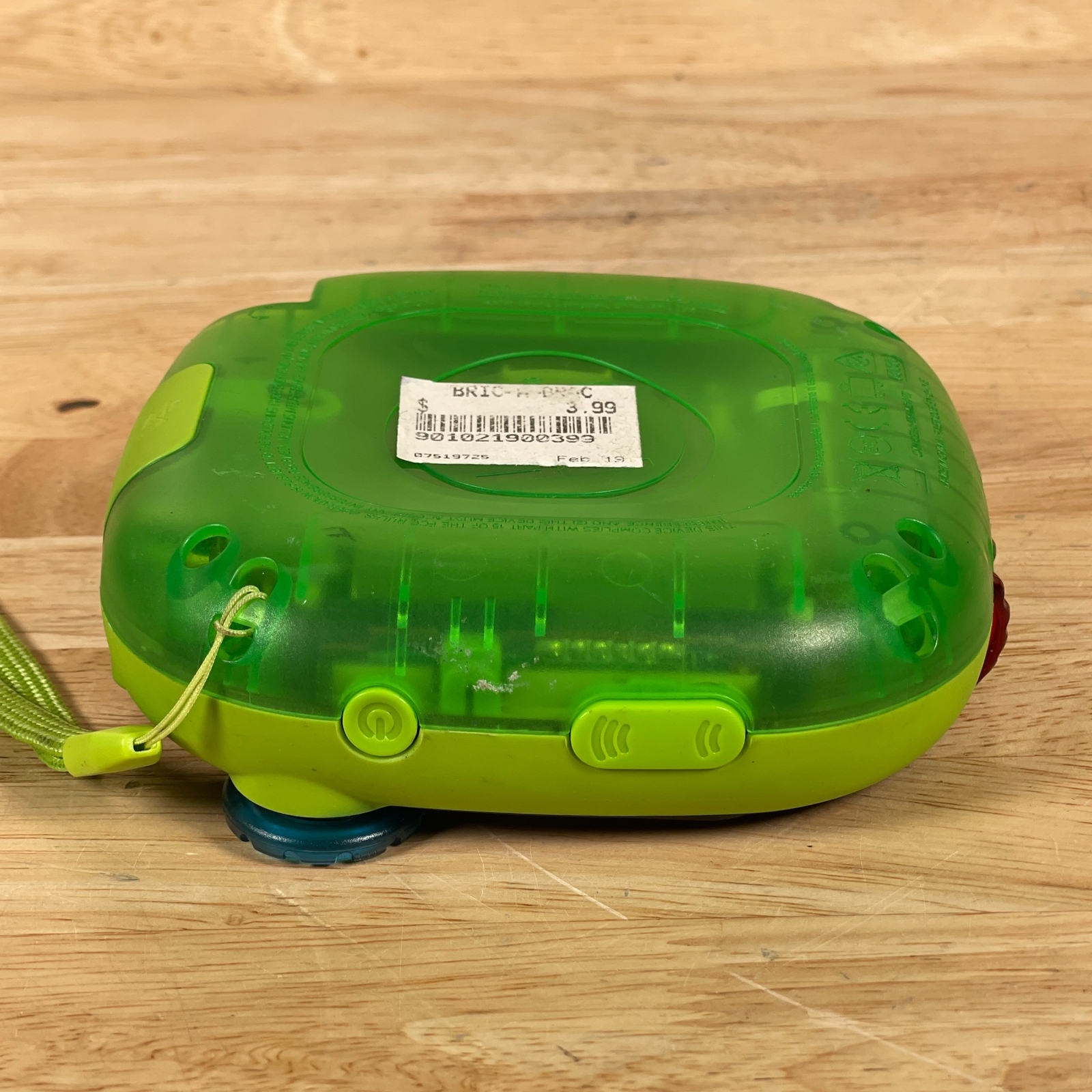 Leapfrog Rockit Twist Black/Green Button Control Handheld Learning Game System