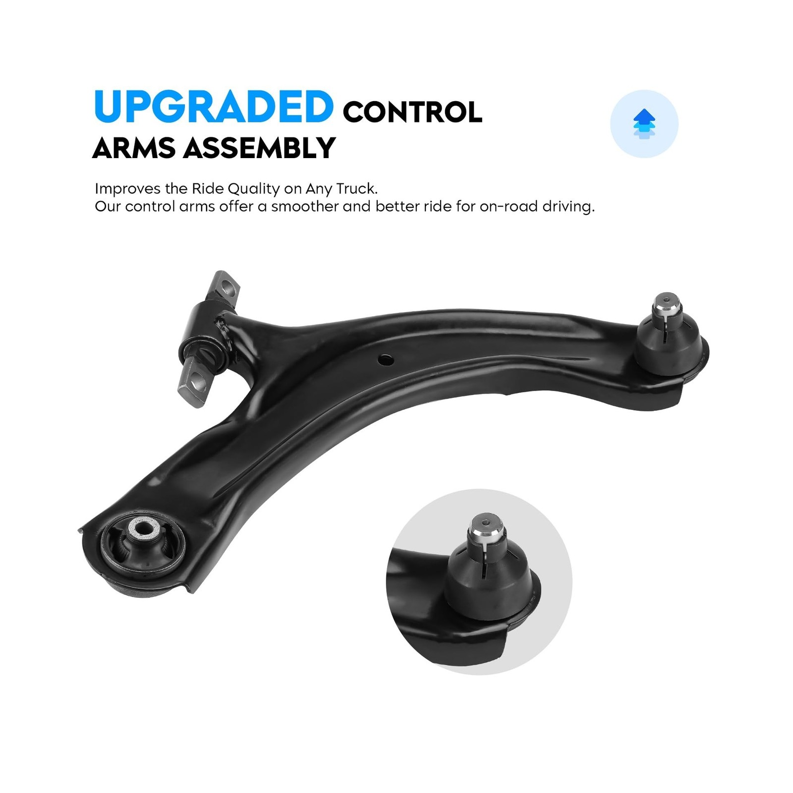 Front Lower Control Arm + End Link for Nissan Rogue 2008-2013 & Select 2014-2…