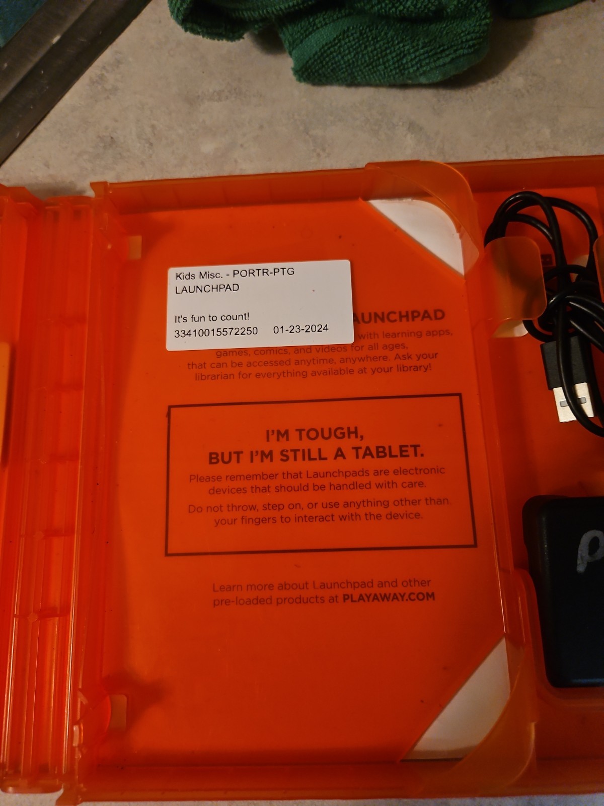 Playaway Launchpad STEAM Student Tablet Ages 3 + Learning Device