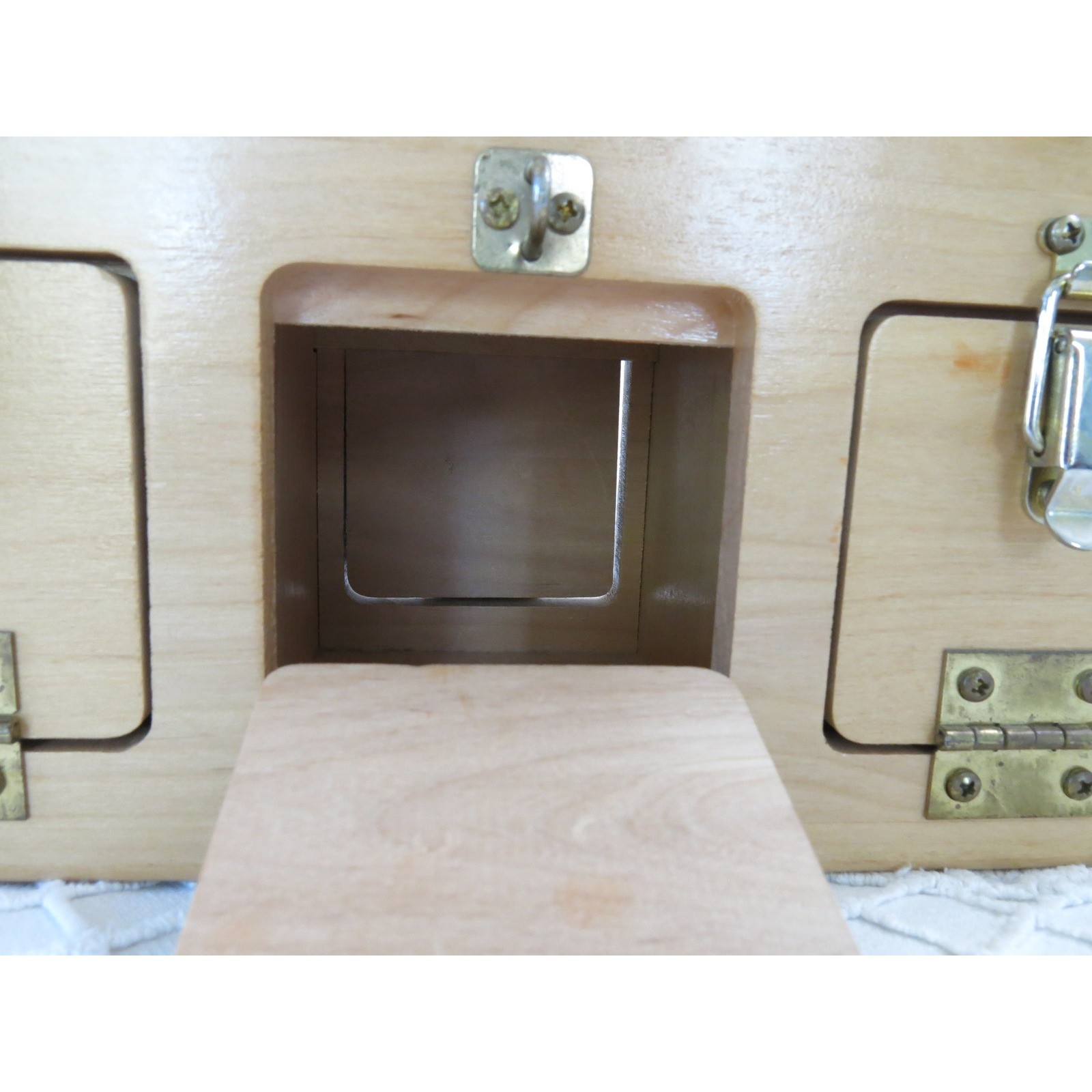 TAG Toys Wooden Lock Box Montessori Educational Fine Motor Skills Toy Made USA