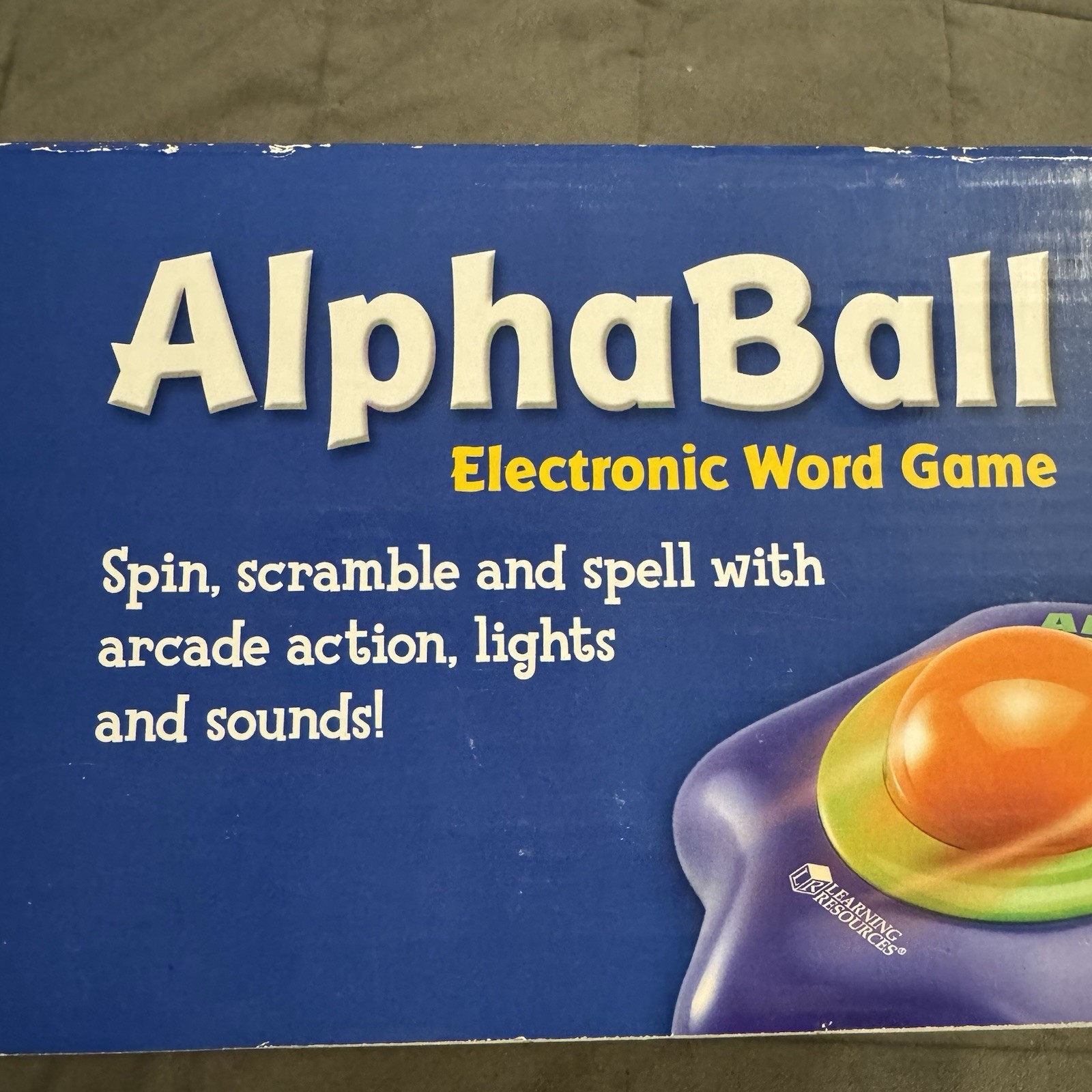 Learning Resources Alphaball Electronic Word Game NIB Ages 6+ English Spanish