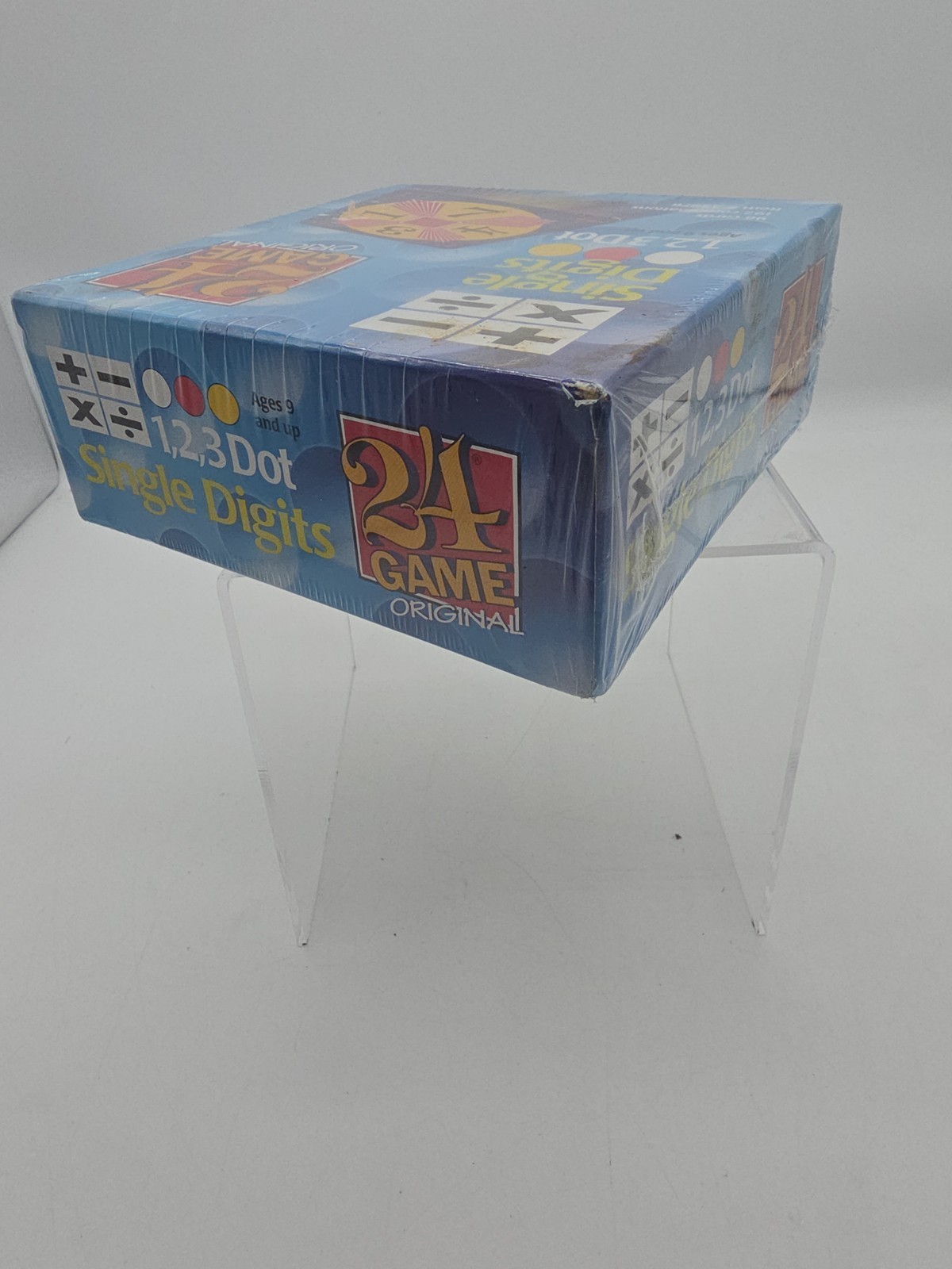 Single Digits 1,2,3 Dot 24 Game Original 96 Cards Brand New Sealed 2004 Vintage