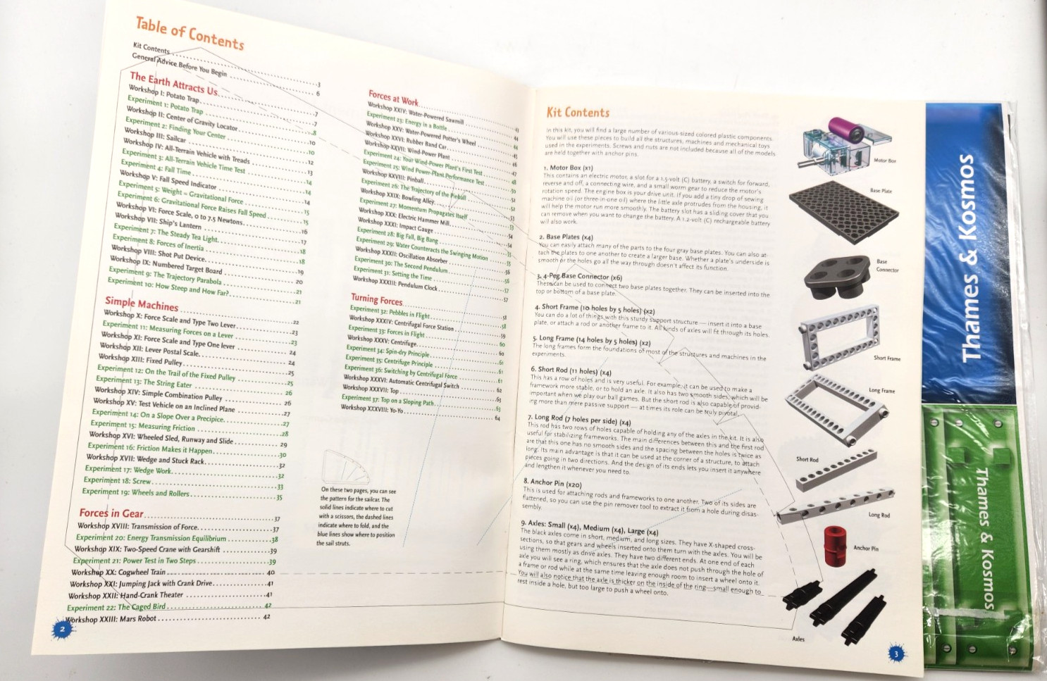 THAMES & KOSMOS PHYSICS WORKSHOP EDUCATIONAL SCIENCE DO IT YOURSELF KIT