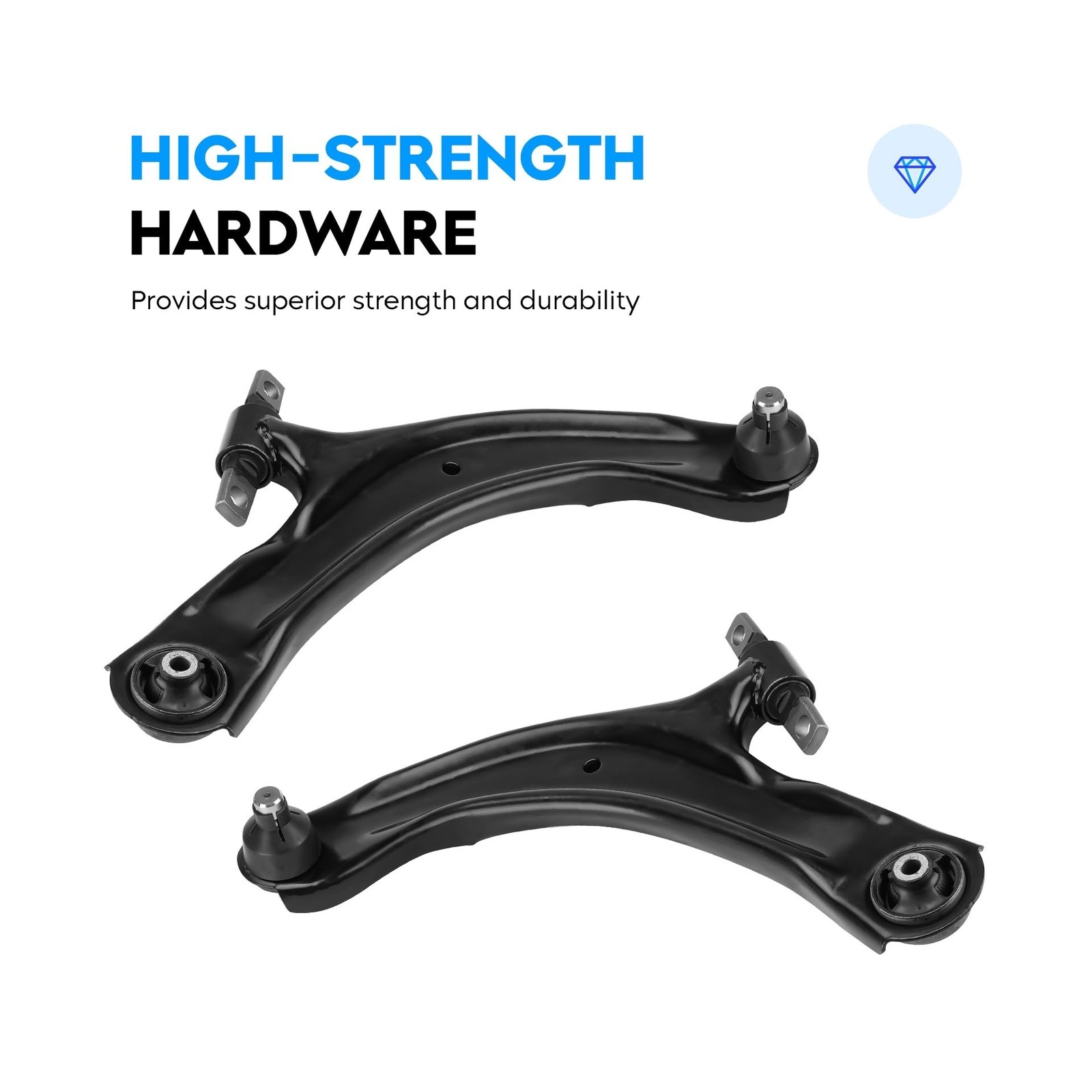 Front Lower Control Arm + End Link for Nissan Rogue 2008-2013 & Select 2014-2…