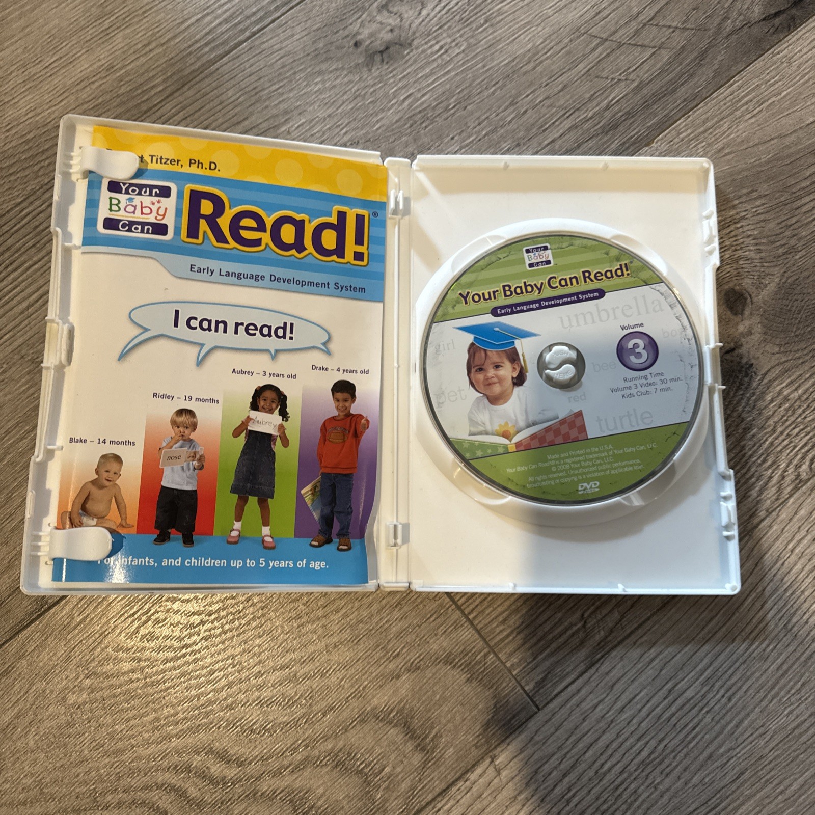 Used Your Baby Can Read Early Language Development DVD Volume 3