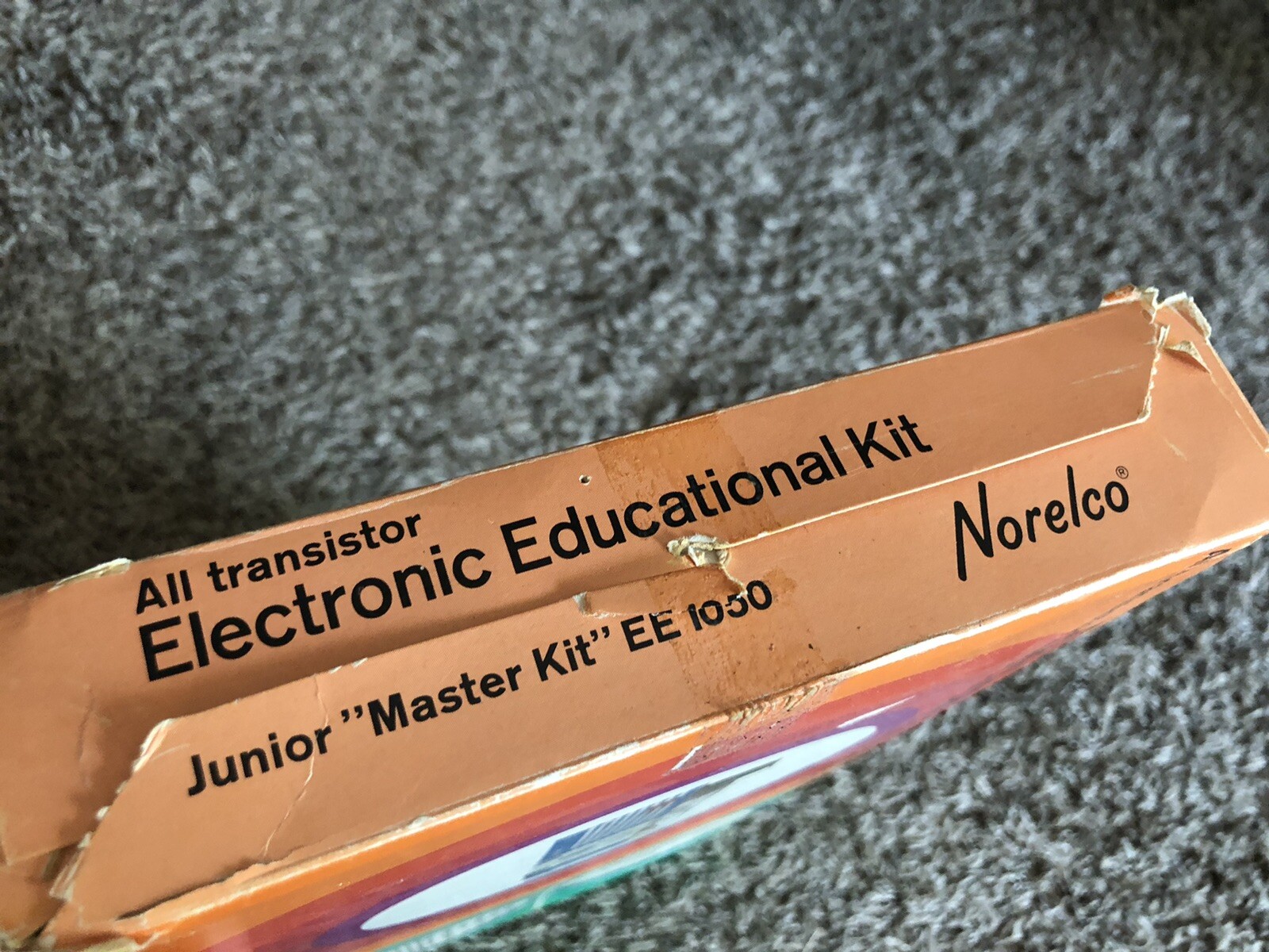 Rare Vintage Norelco All Transistor Electronic Educational Kit EE 1050 As Is Vb6