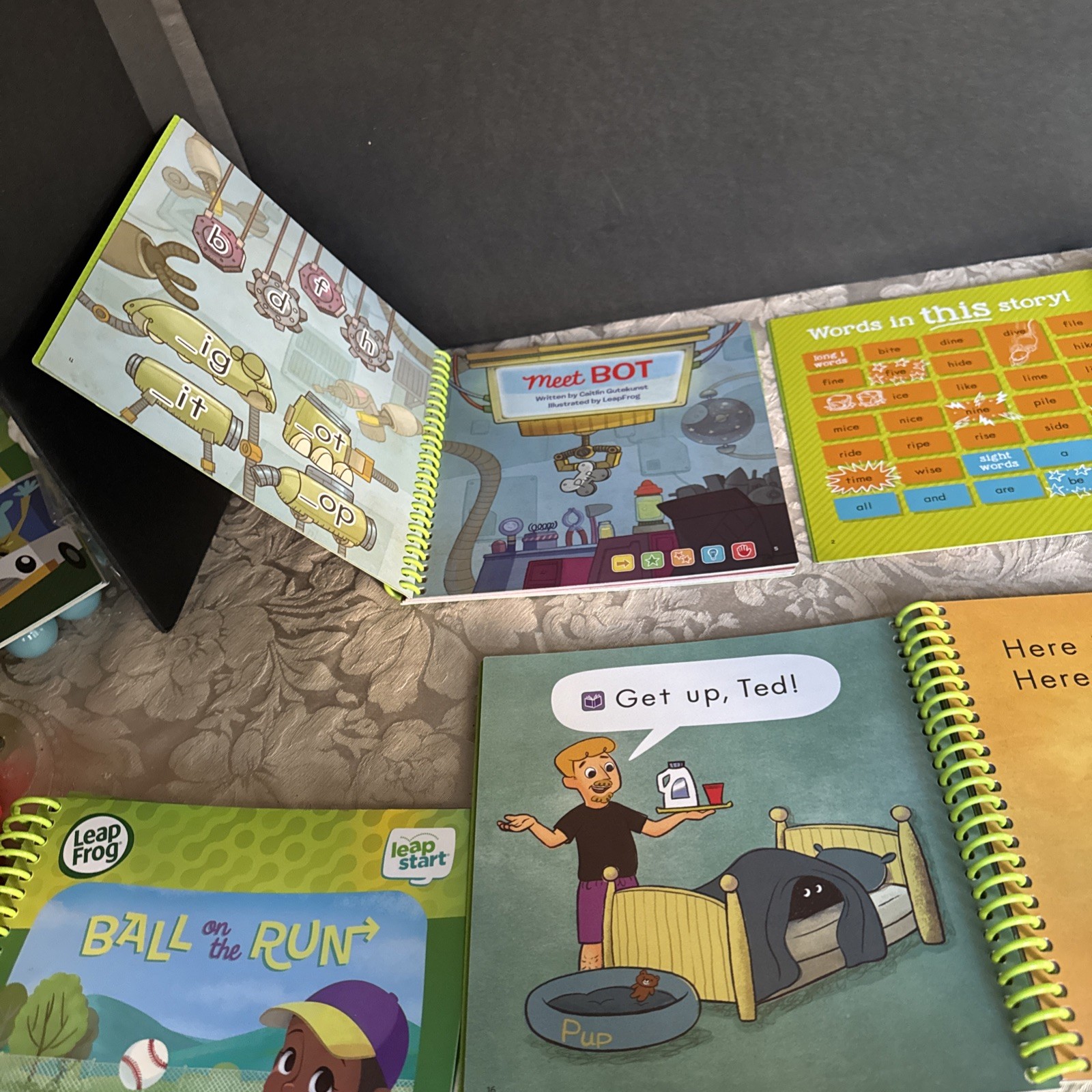 LeapFrog LeapStart Learn to Read Pre-K Activity Books, 1-6
