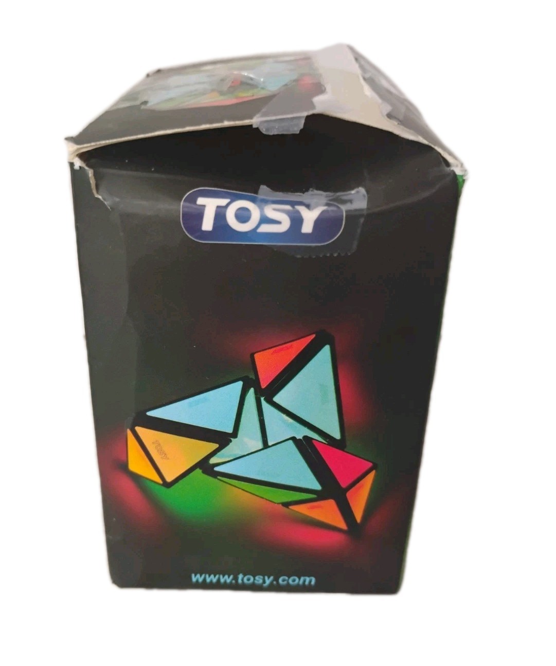 TOSY Magnet Pyramid Glow – 1 Cube Transforms into 1 Billion Shapes OPEN BOX