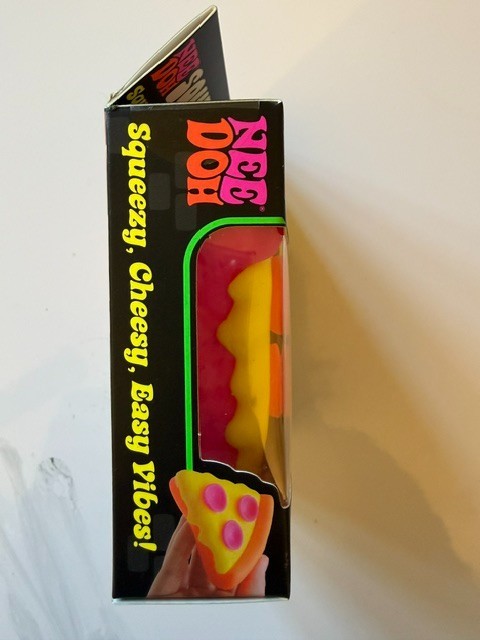 Schylling Nee Doh Squeeza Squeezy Cheesy Easy Vibes Pink NIB Sea1ed Authentic