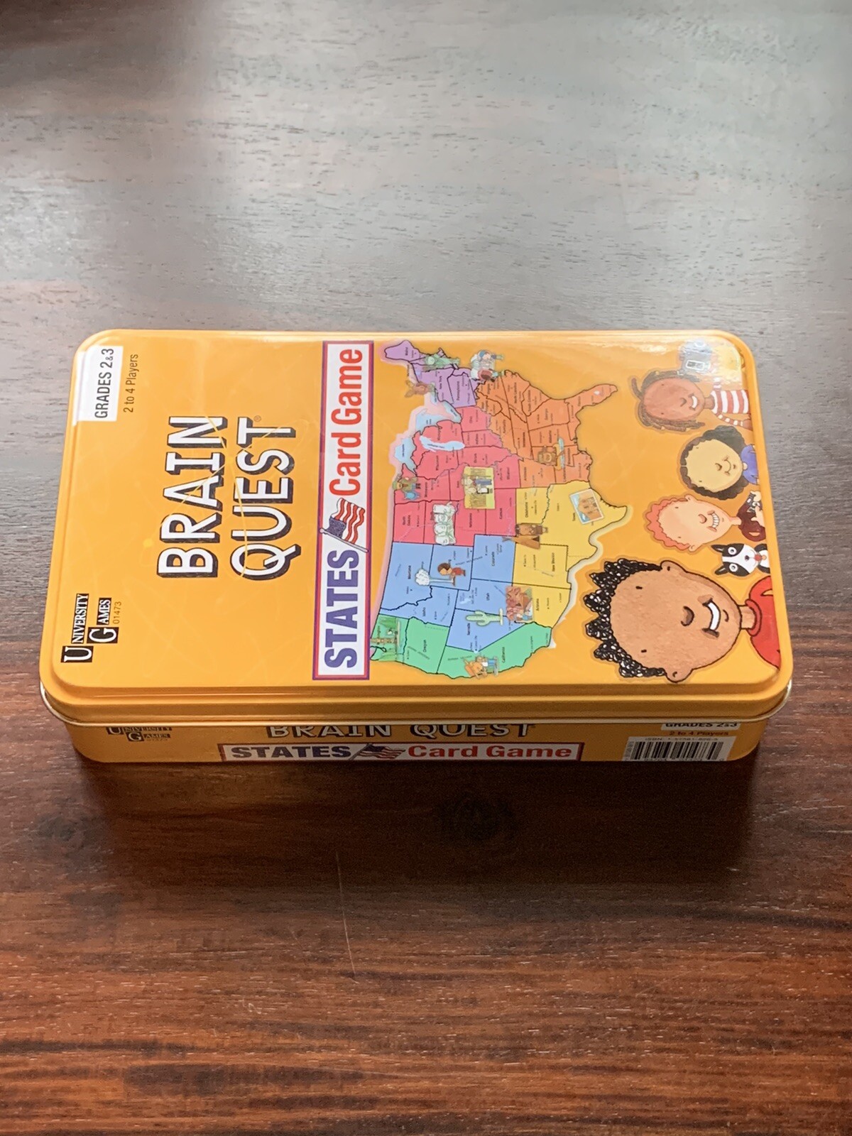 NEW University Games “Brain Quest” States Trivia Card Game Grades 2/3