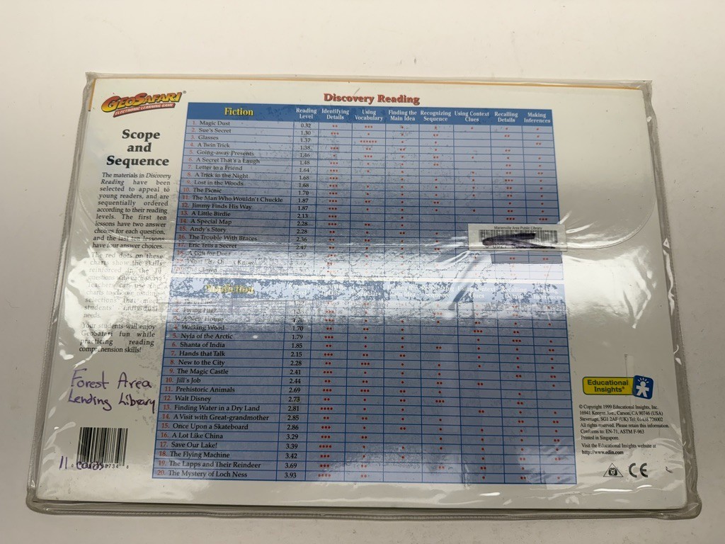 GeoSafari Full Set – Discovery Reading Nonfiction EI 8734 Combine N Save