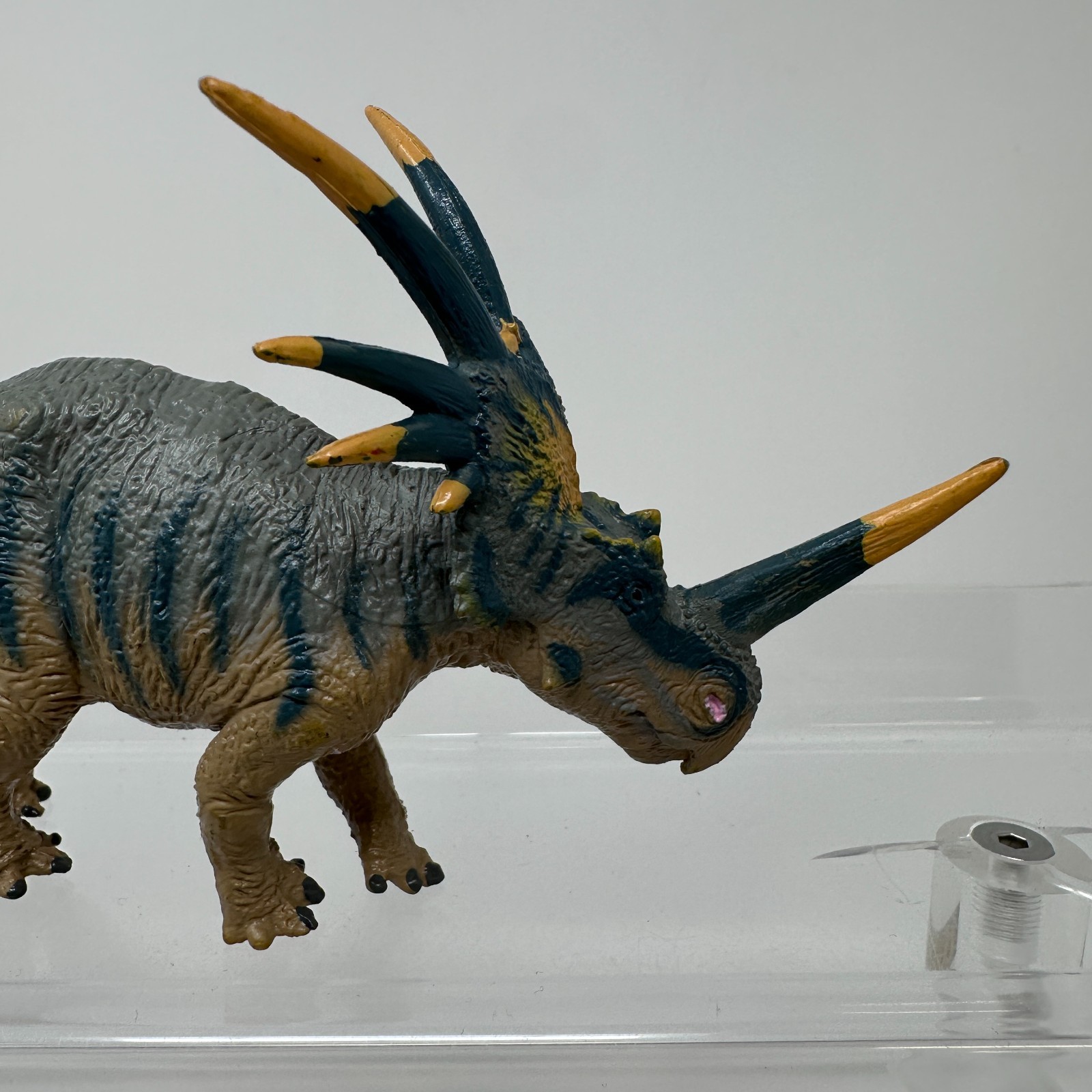 Battat Styracosaurus Figure Museum Of Science Prehistoric Animal Dinosaur 1994